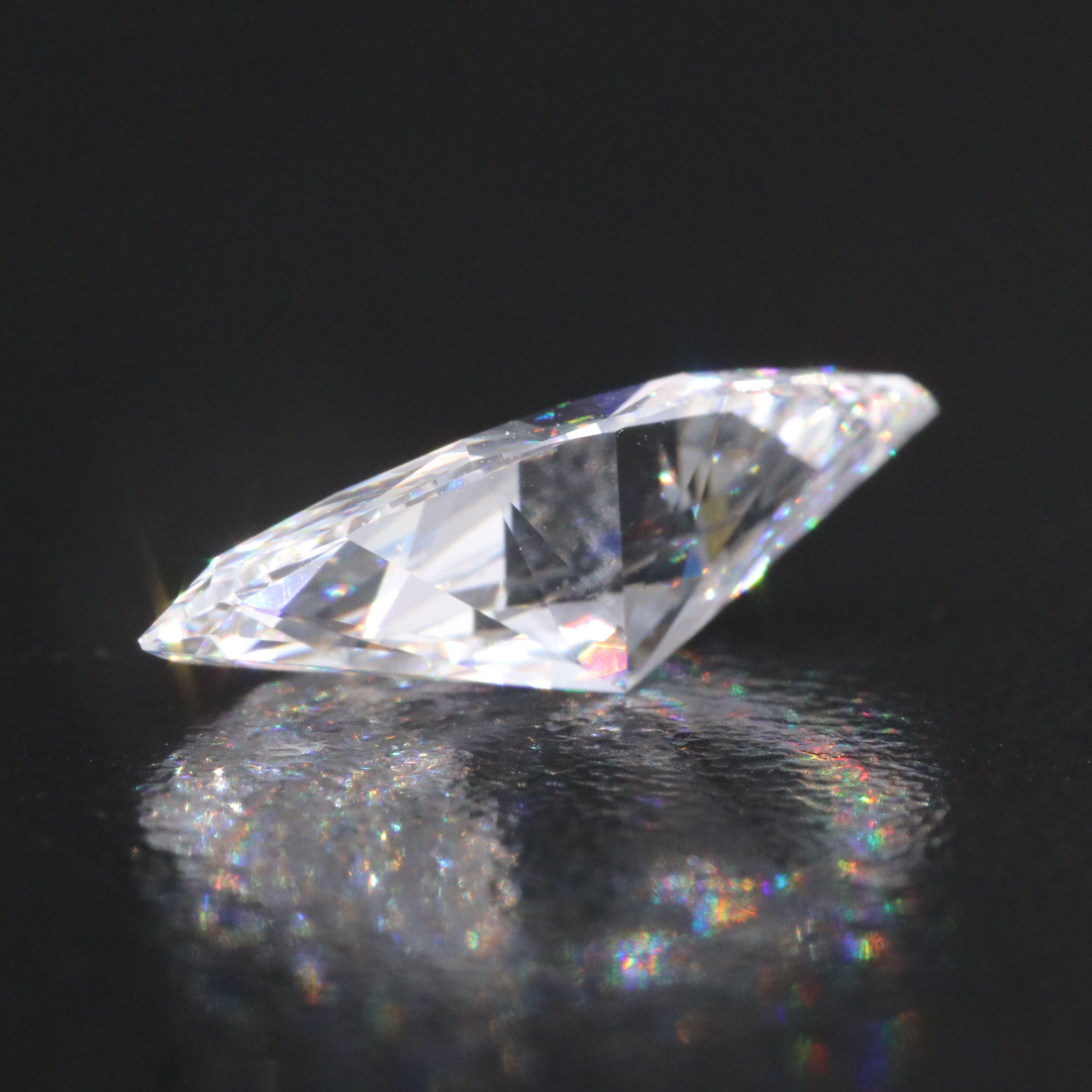 Loose 2.88 CT Lab Grown Diamond with IGI Report