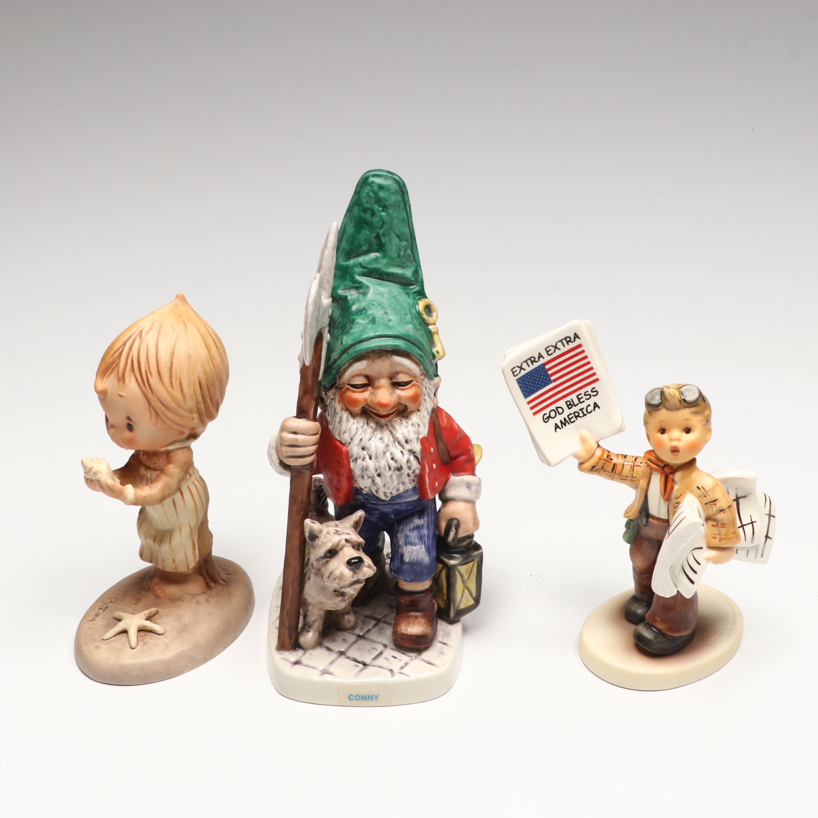 Goebel "Spring Dance" Porcelain Plate with "Jump for Joy" and More Hummels