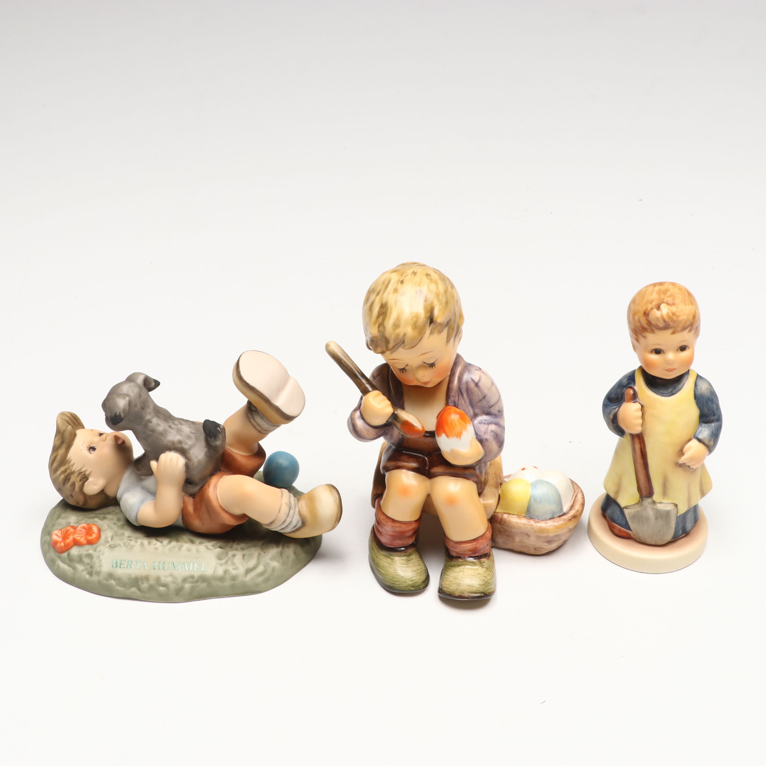 Goebel "Spring Dance" Porcelain Plate with "Jump for Joy" and More Hummels