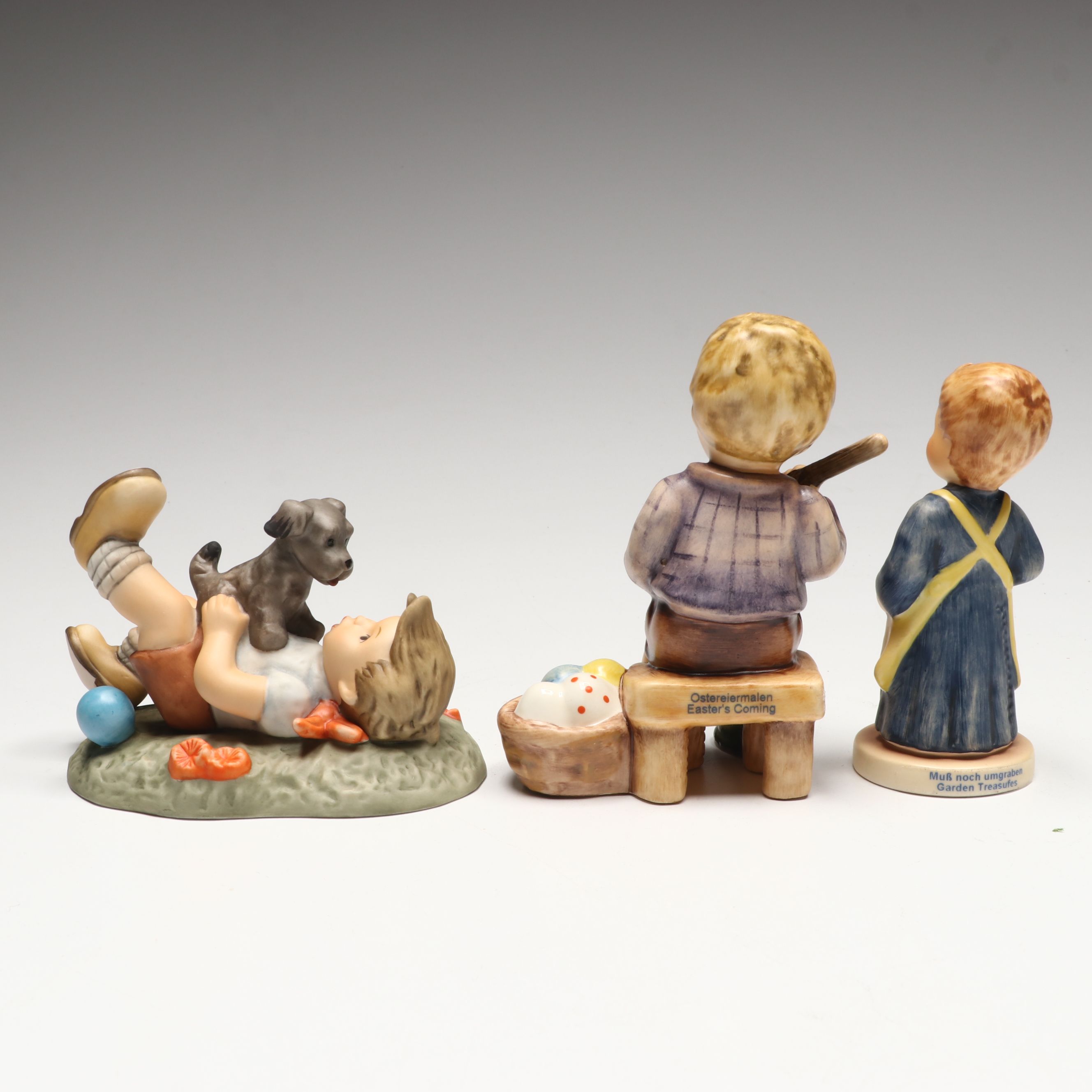 Goebel "Spring Dance" Porcelain Plate with "Jump for Joy" and More Hummels