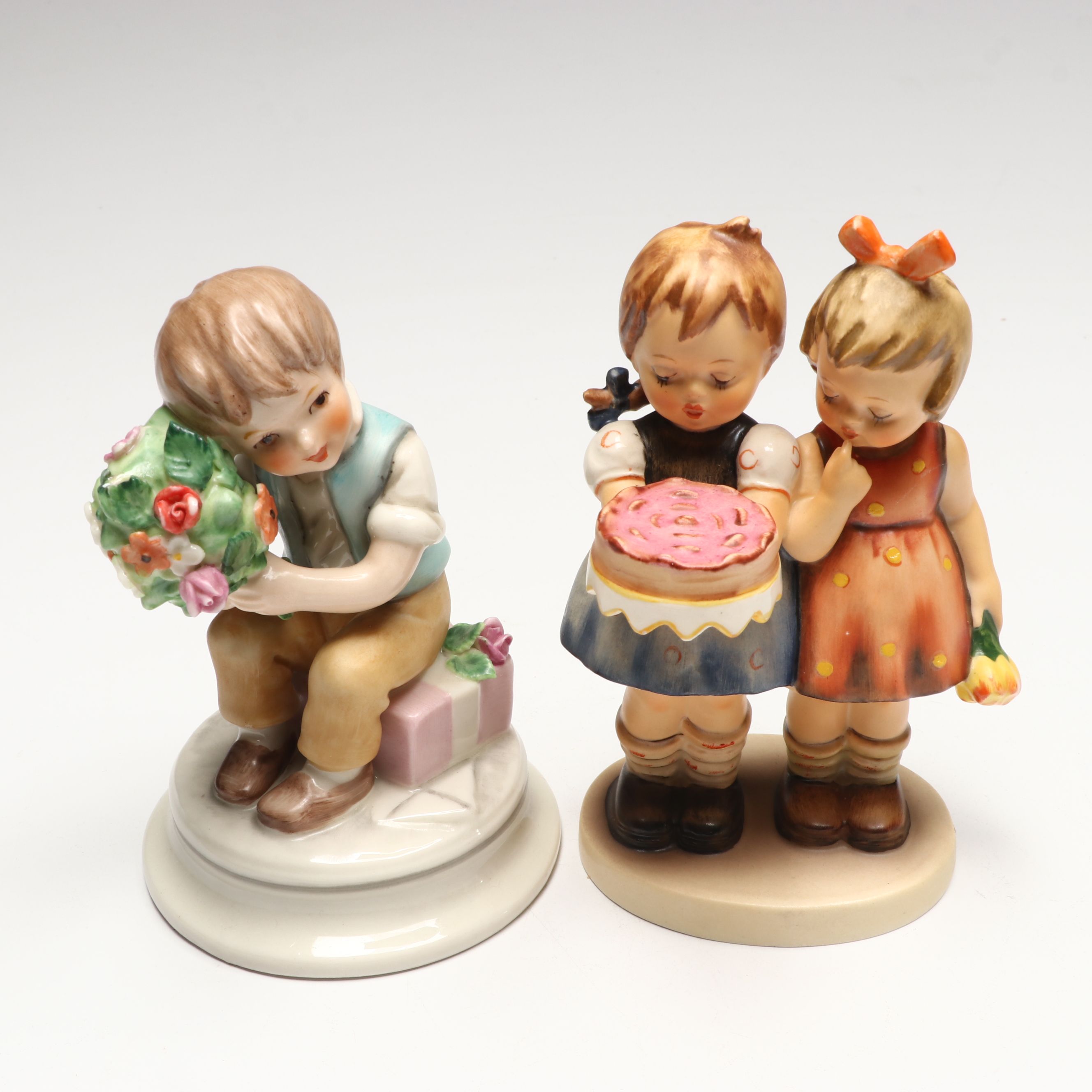 Goebel "Spring Dance" Porcelain Plate with "Jump for Joy" and More Hummels