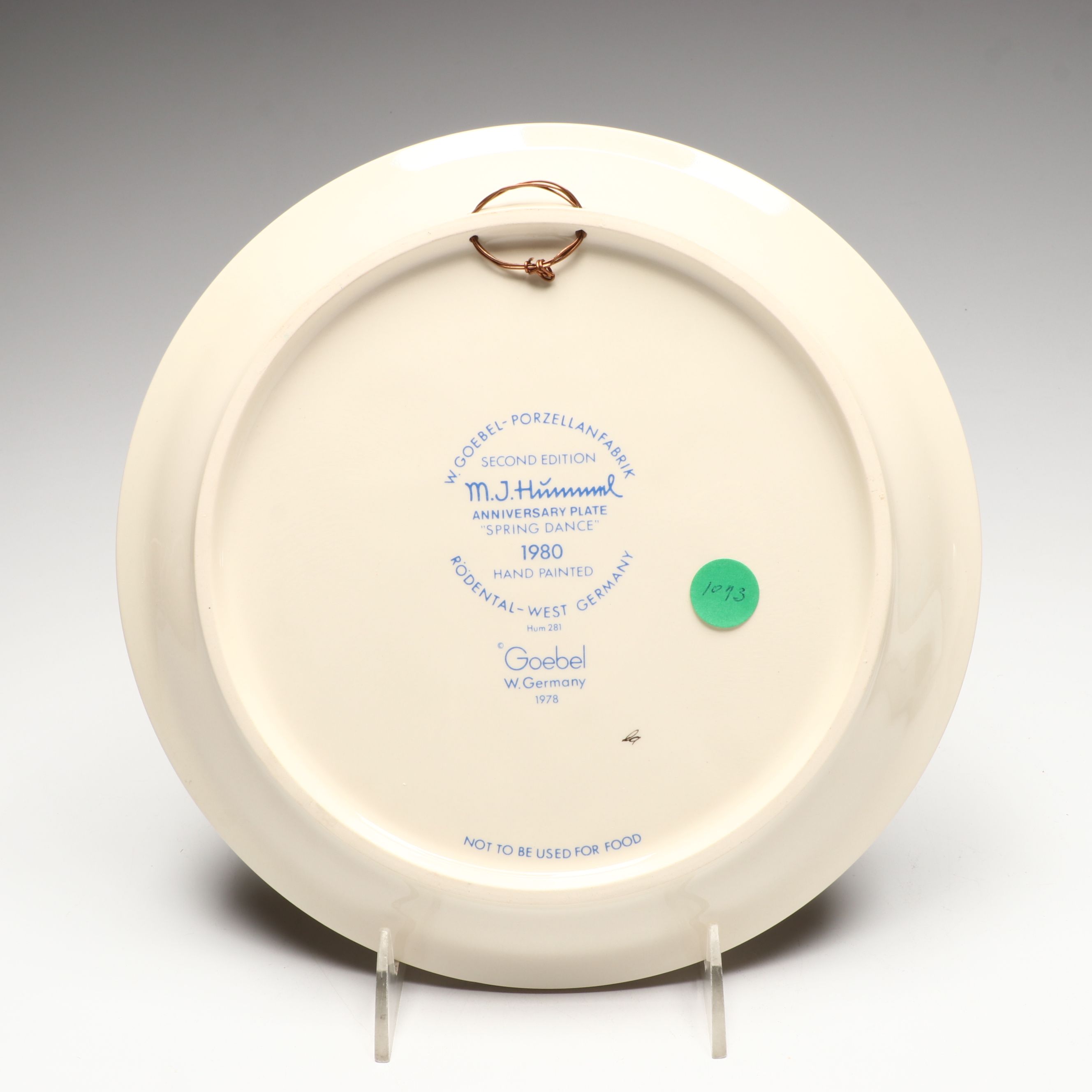 Goebel "Spring Dance" Porcelain Plate with "Jump for Joy" and More Hummels