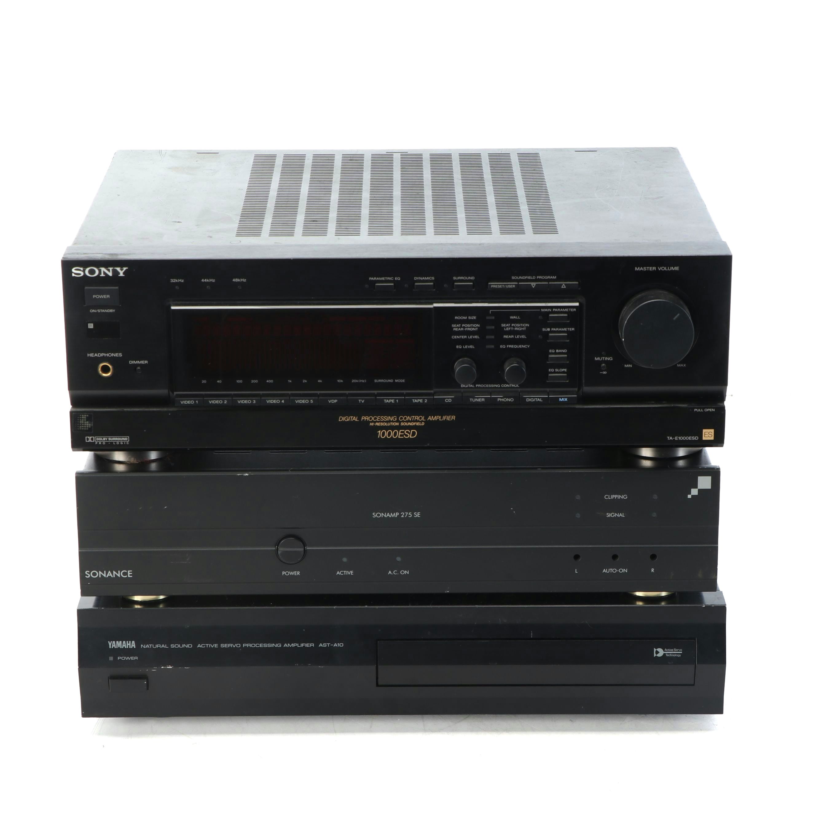 Sony, Yamaha, and Sonance Digital Amplifiers