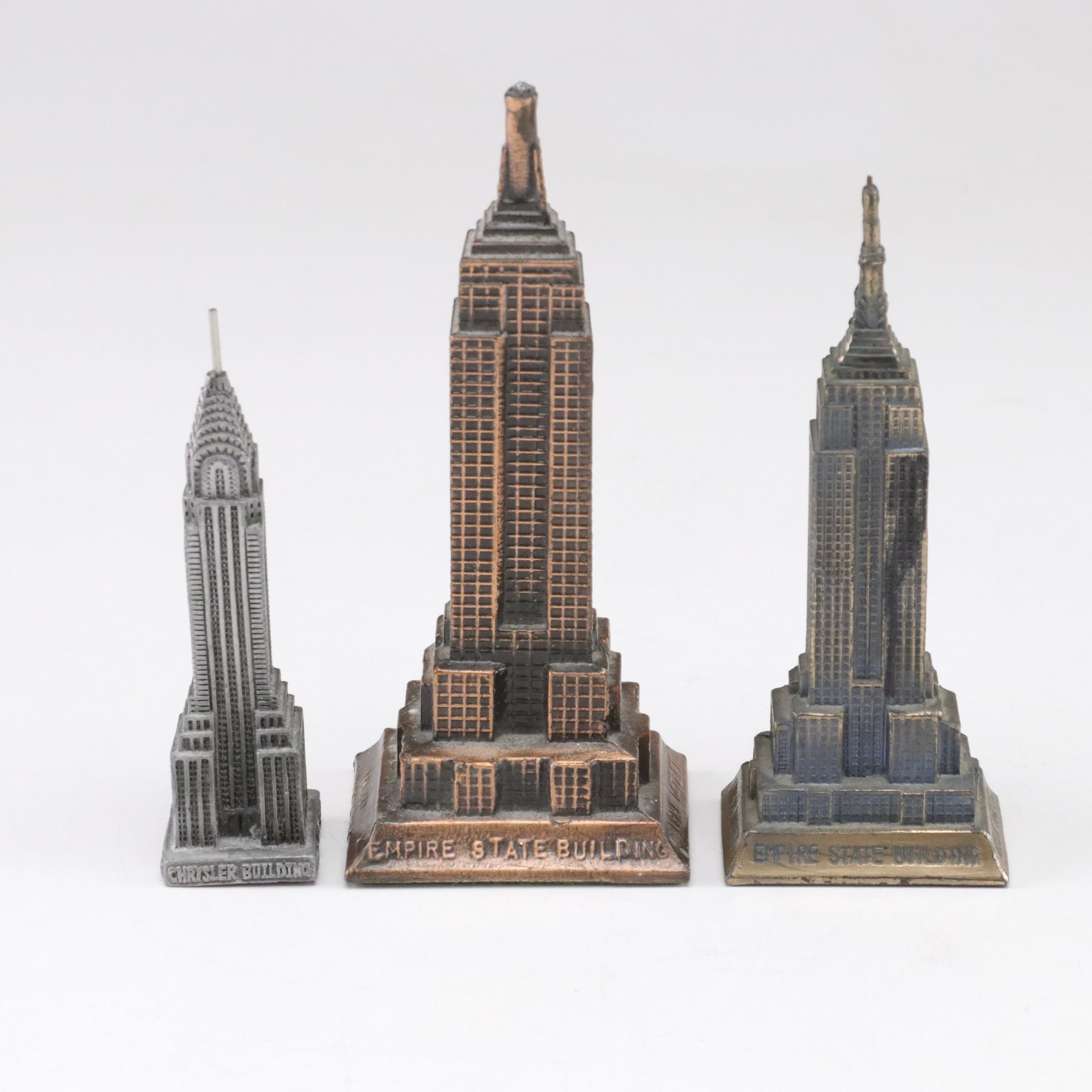 New York City Empire State Building, Statue of Liberty & More Souvenir Figures