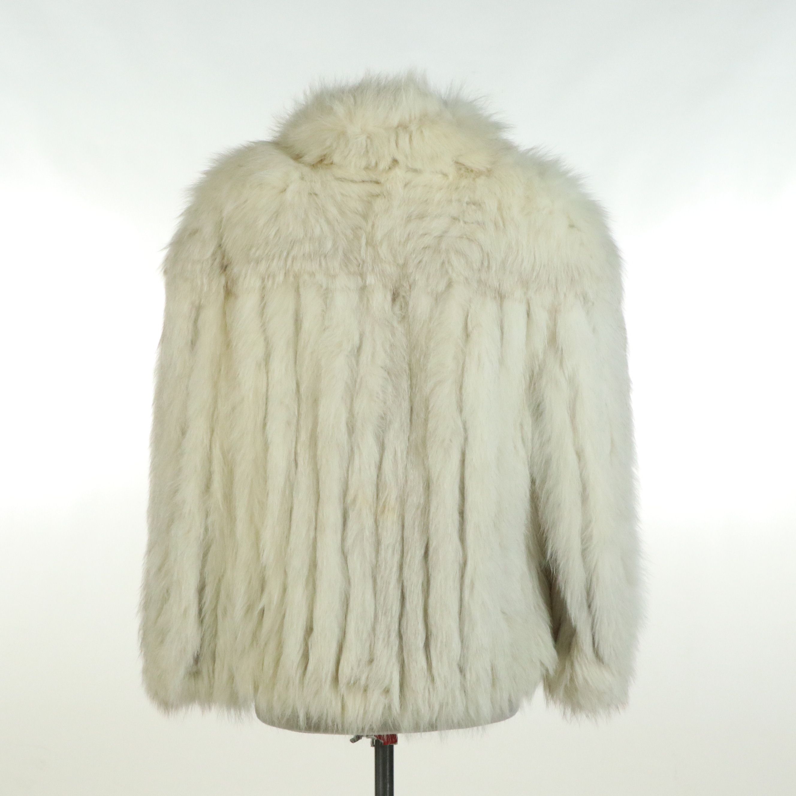 Saga Finnish Blue Fox Fur Jacket