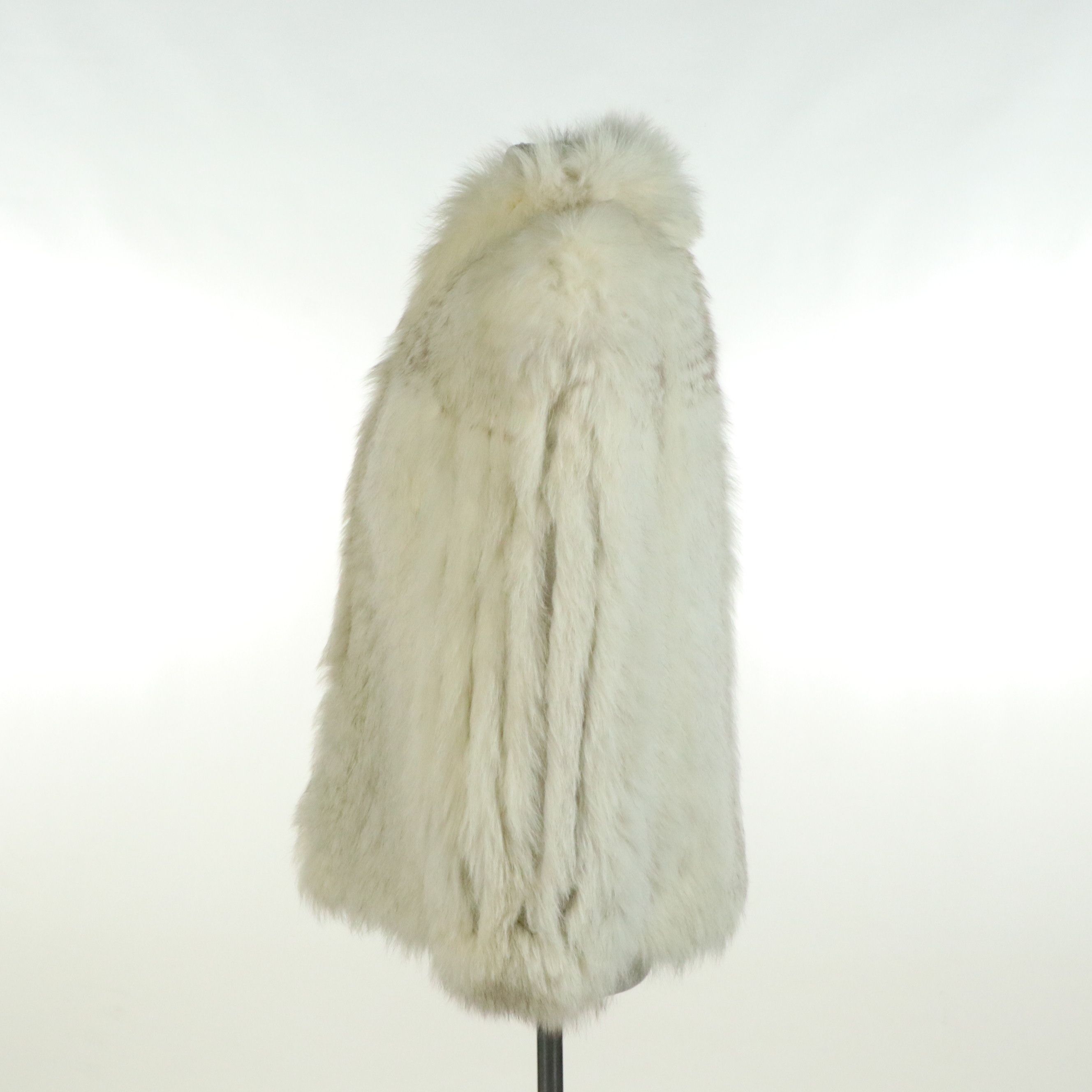 Saga Finnish Blue Fox Fur Jacket