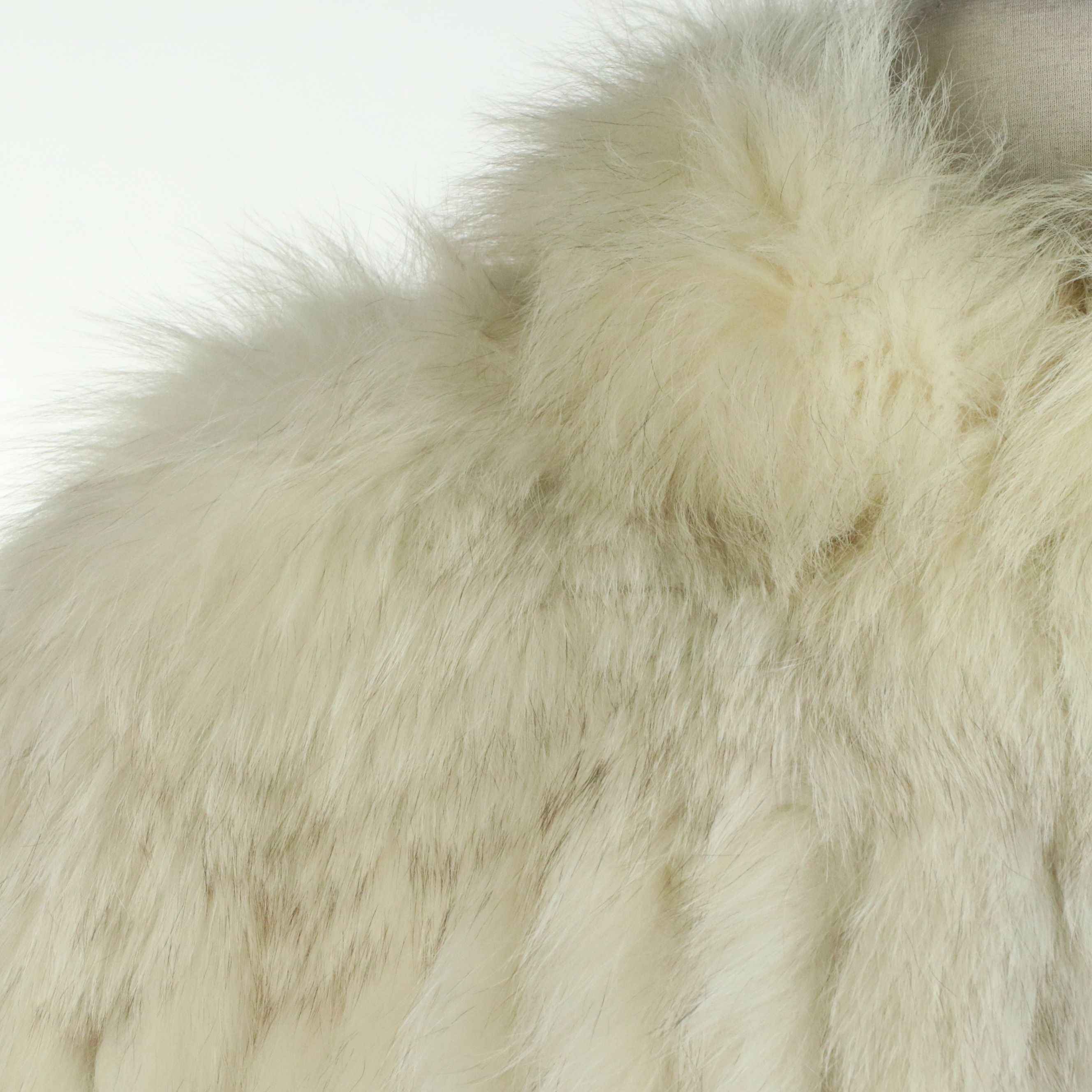 Saga Finnish Blue Fox Fur Jacket