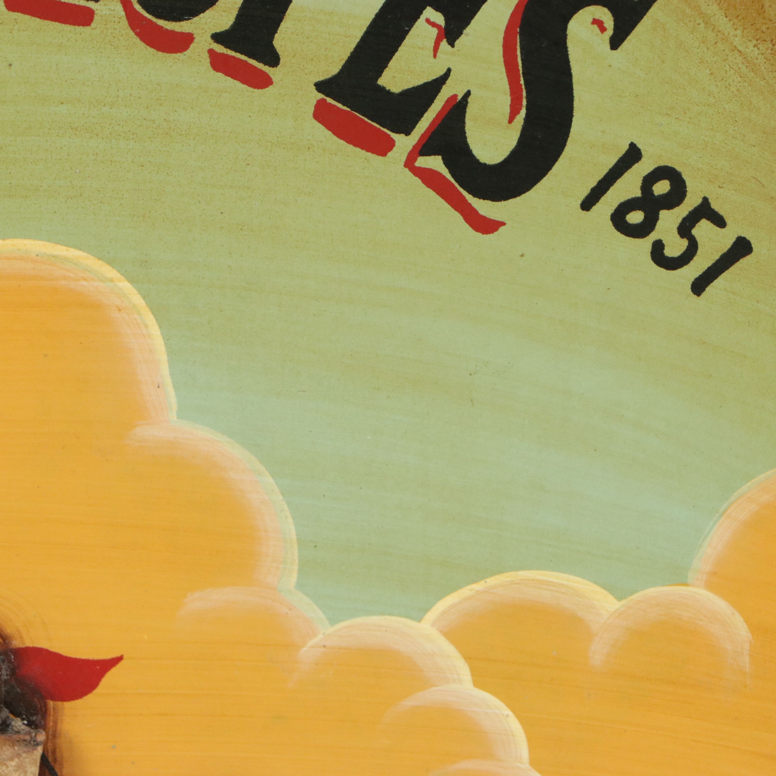 "Ships Stopes Est 1851 / Marine Hardware" Decorative Sign, 21st Century