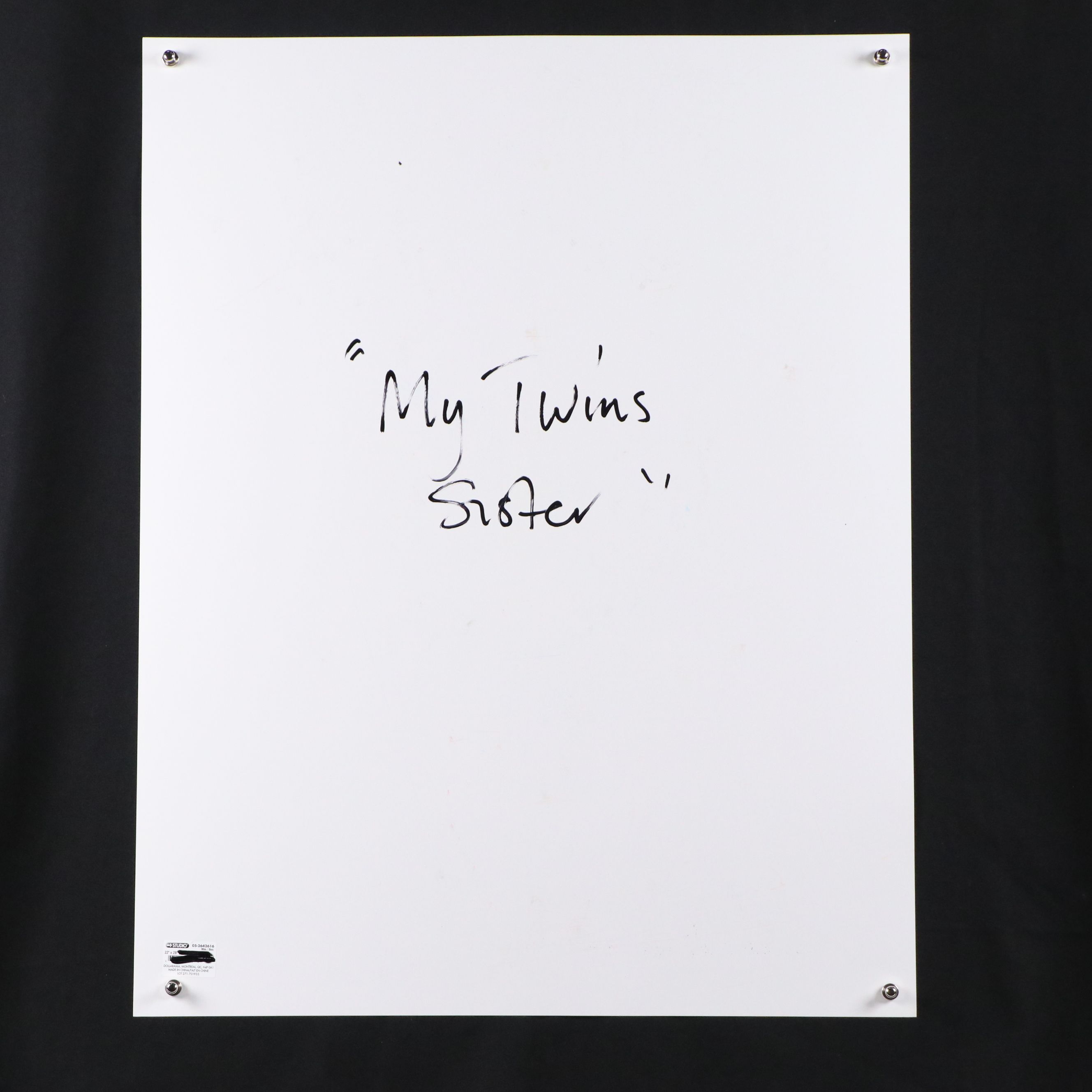 Abiola Idowu Acrylic and Marker Portraits "I Love You III" and More, 2026