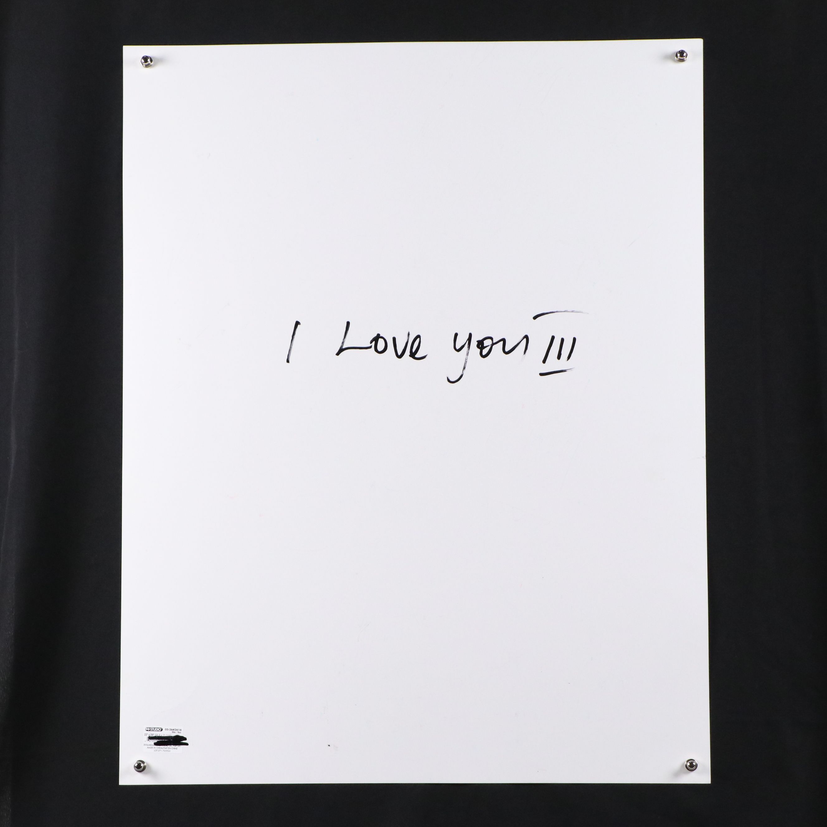 Abiola Idowu Acrylic and Marker Portraits "I Love You III" and More, 2026