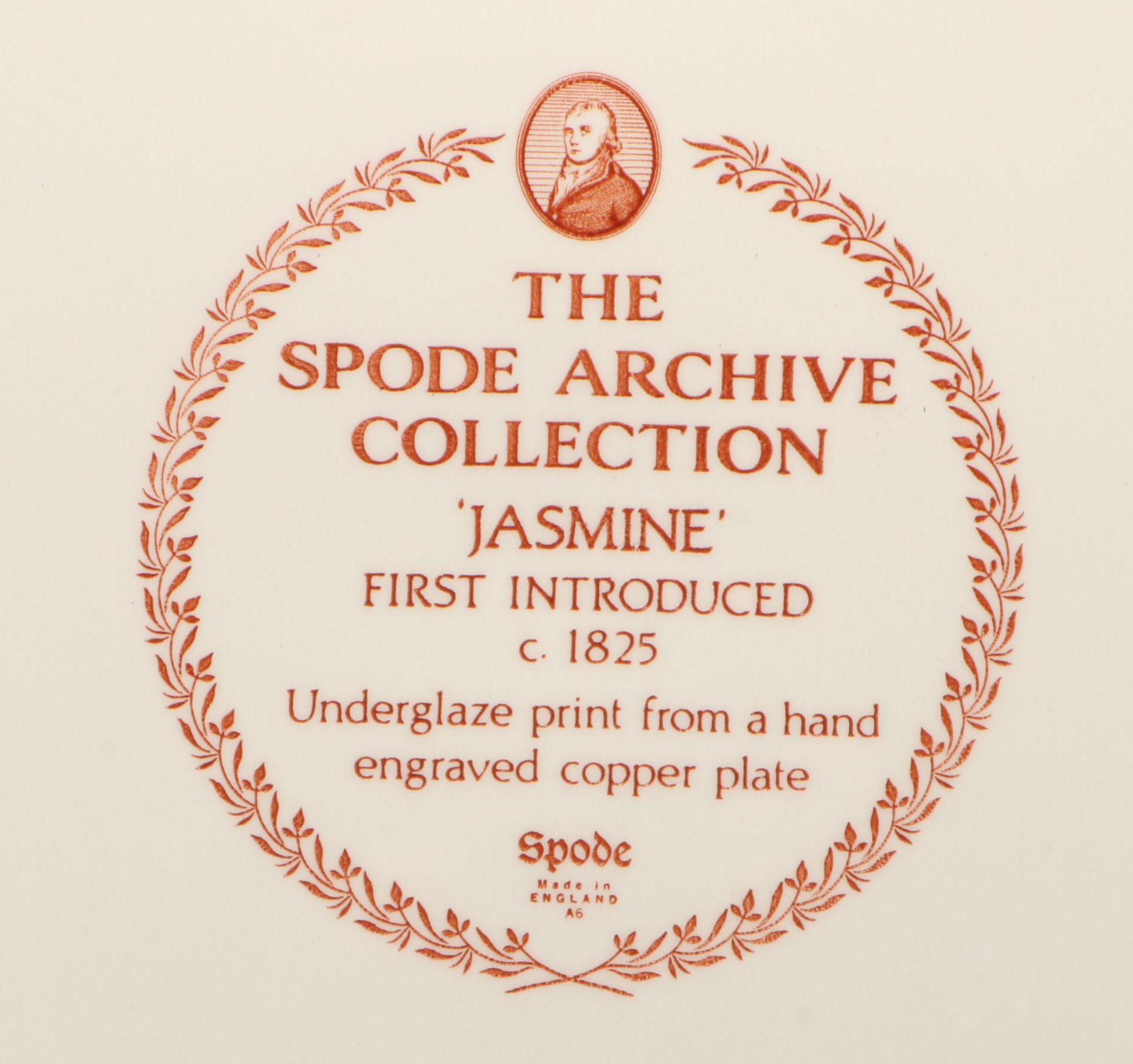 Spode "Jasmine" Archive Collection Ceramic Platter
