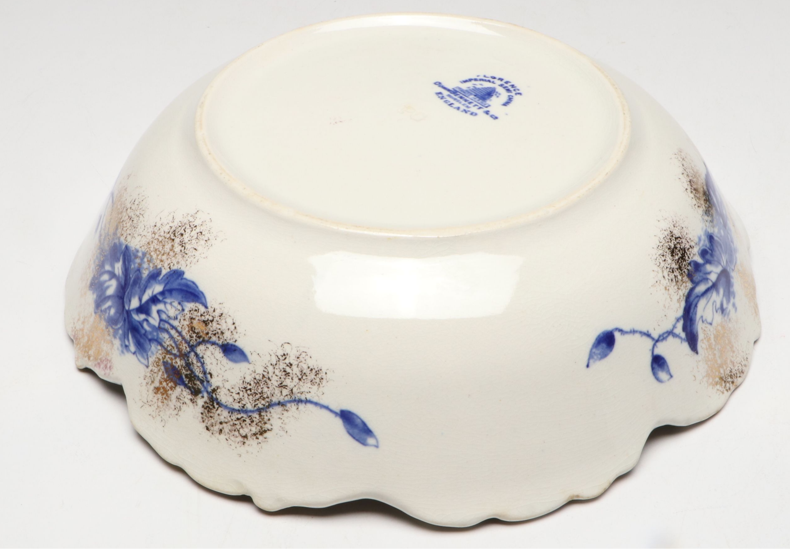 Dunn Bennett and Keeling & Co. English Earthenware Bowls, Late 19th Century