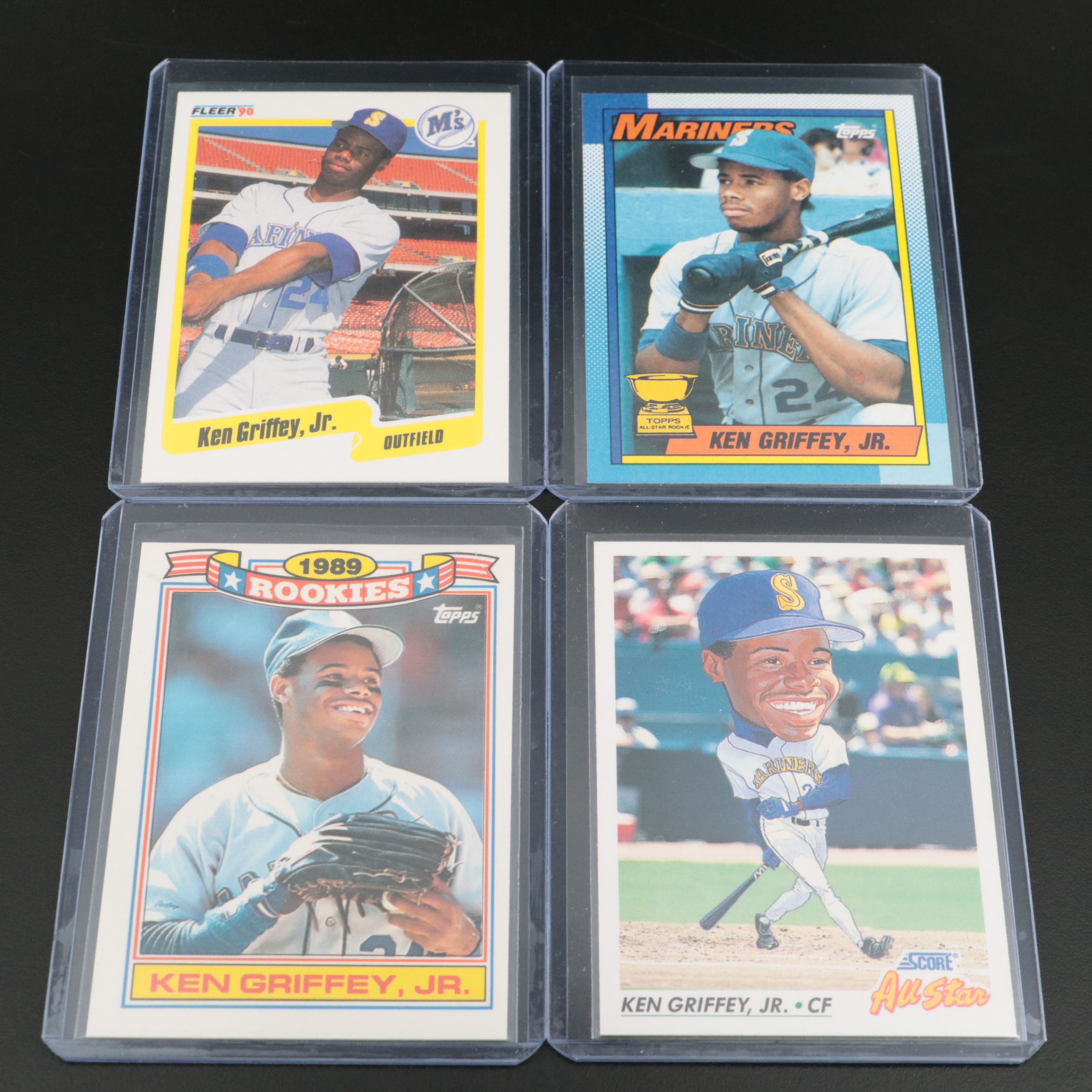 Ken Griffey Jr. Baseball Cards Featuring Rookies, Inserts, and More