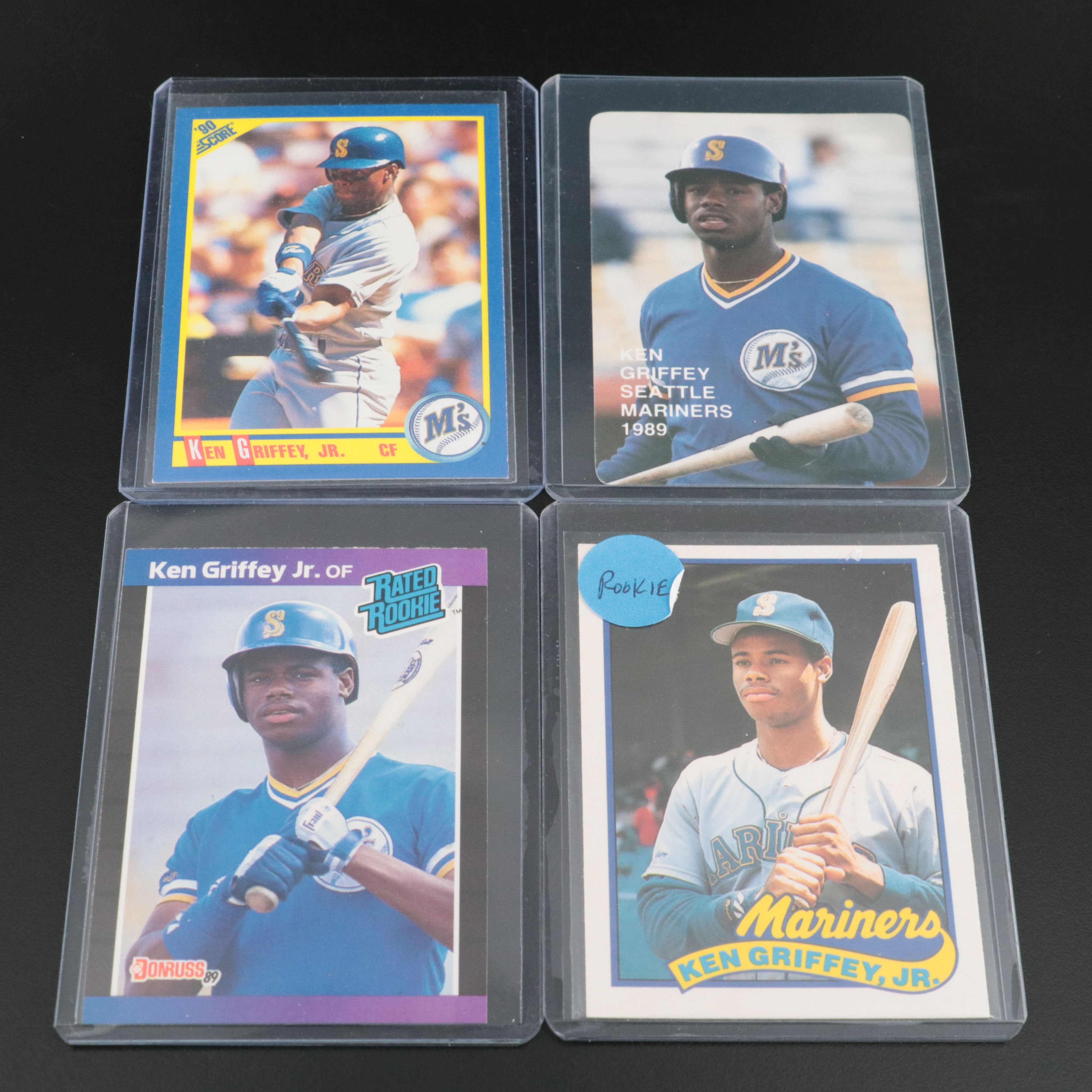 Ken Griffey Jr. Baseball Cards Featuring Rookies, Inserts, and More