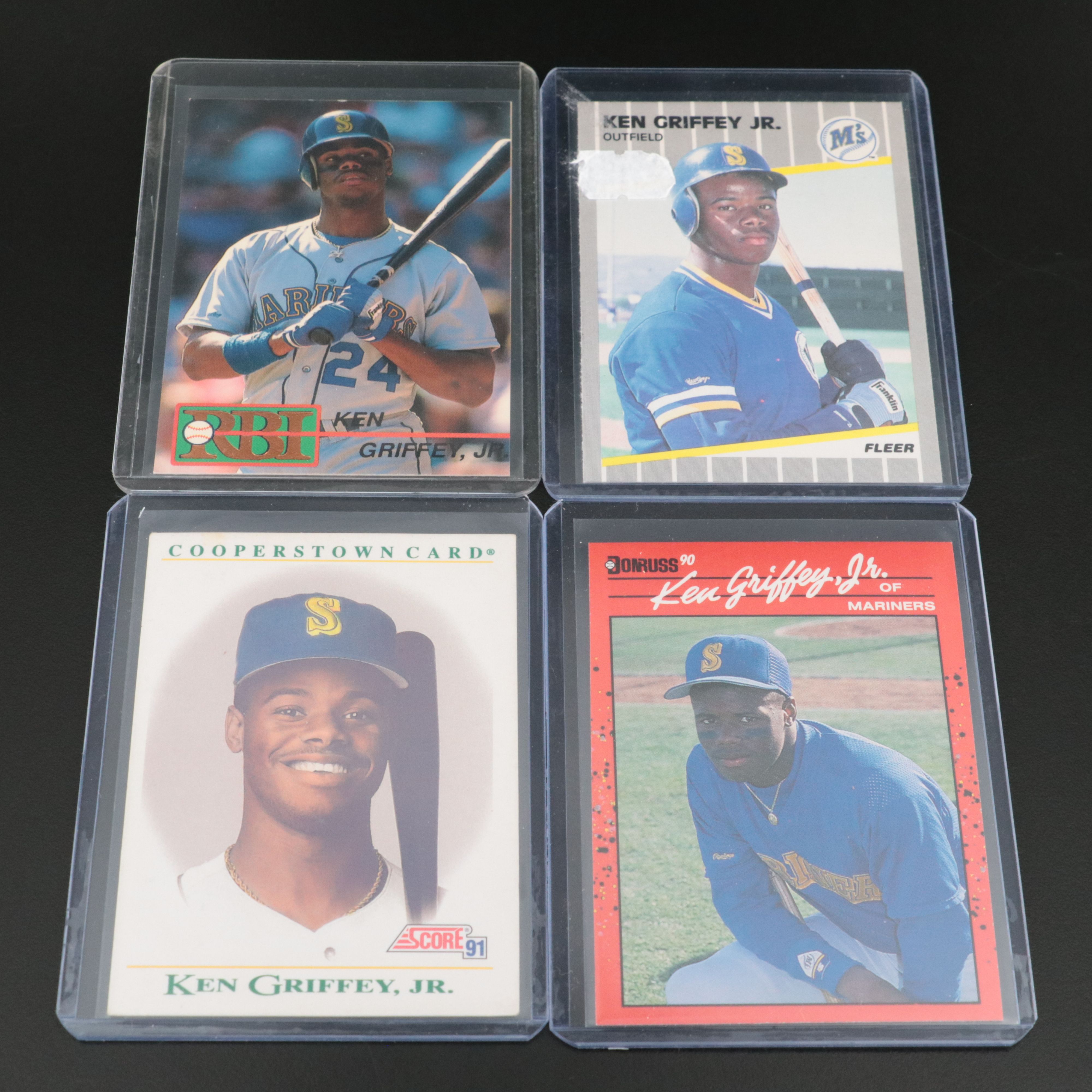 Ken Griffey Jr. Baseball Cards Featuring Rookies, Inserts, and More