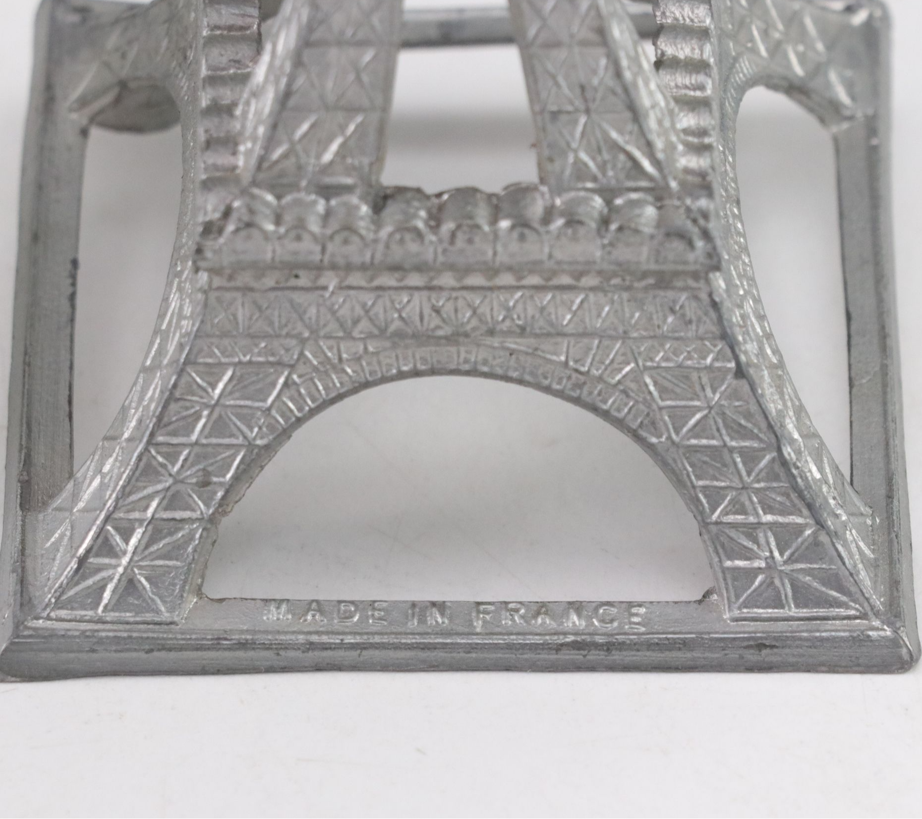 Jennings Brothers "The Capitol Washington DC" Brass Inkwell with Paris Souvenirs