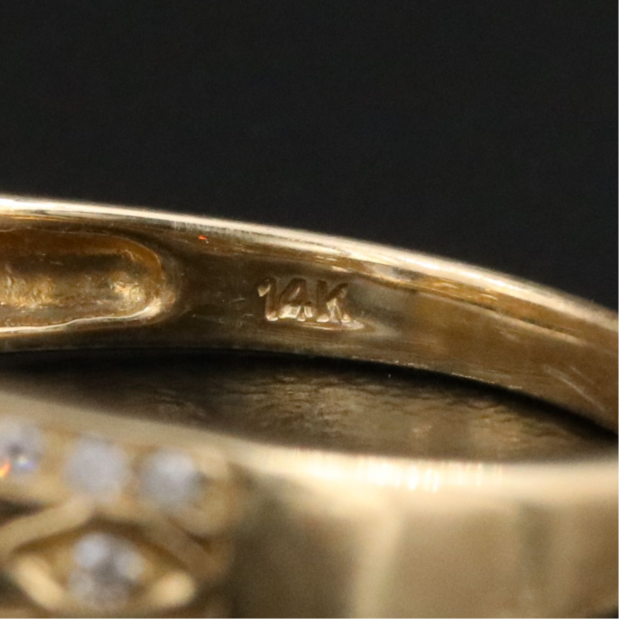 14K Tanzanite and Diamond Ring