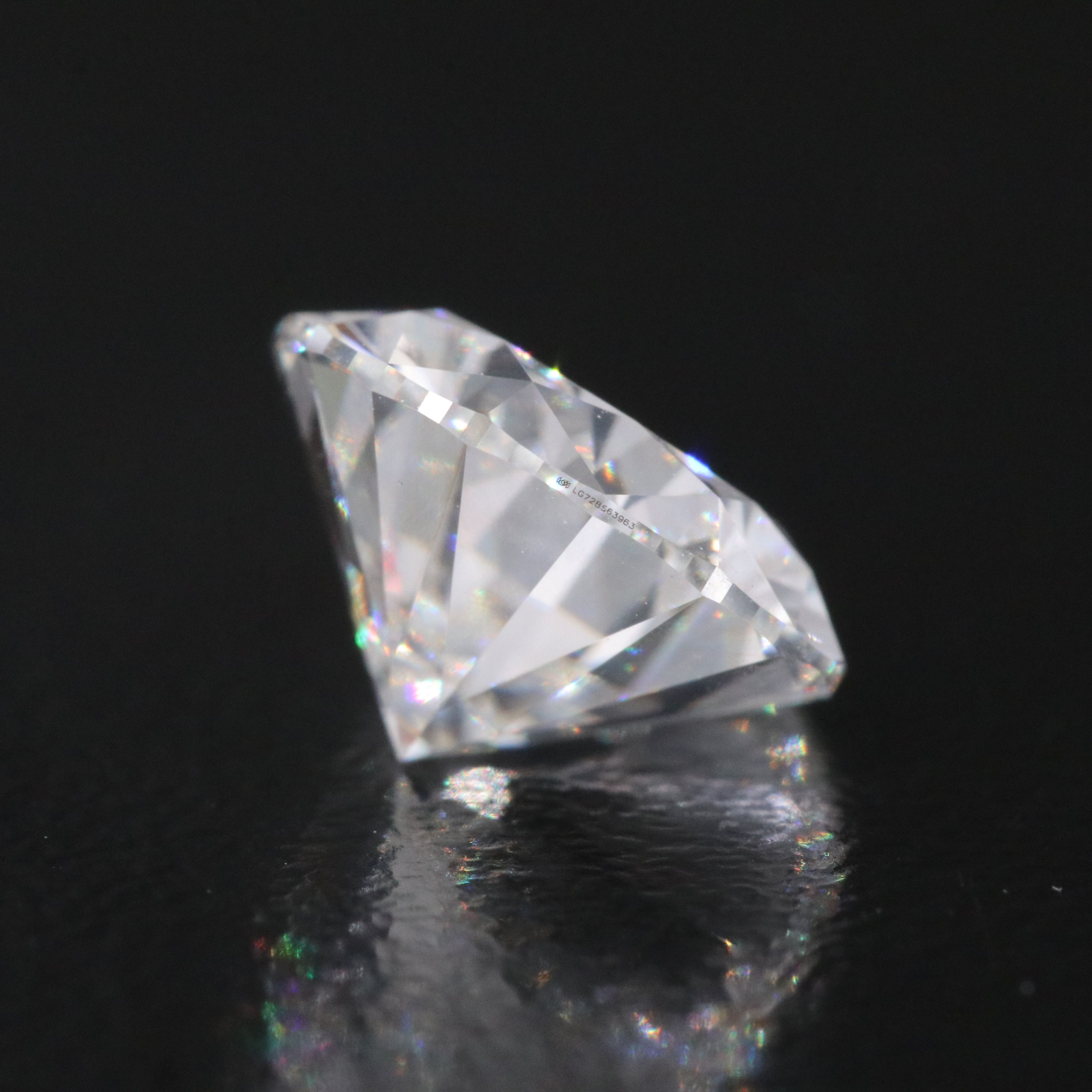 Loose 3.93 CT Lab Grown Diamond with IGI Report
