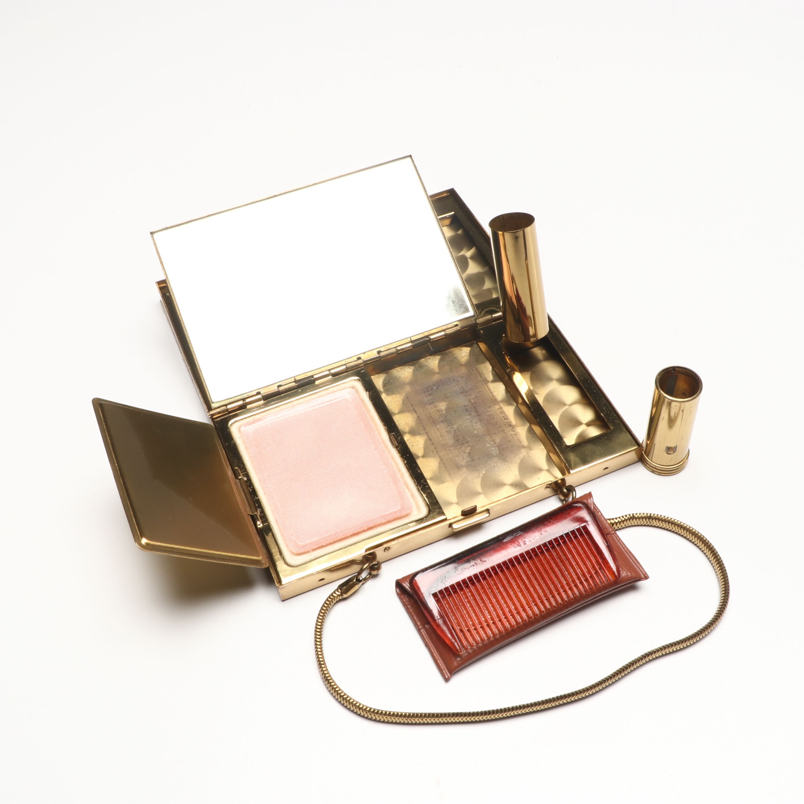 Mother-of-Pearl and Gilt Accented Minaudière