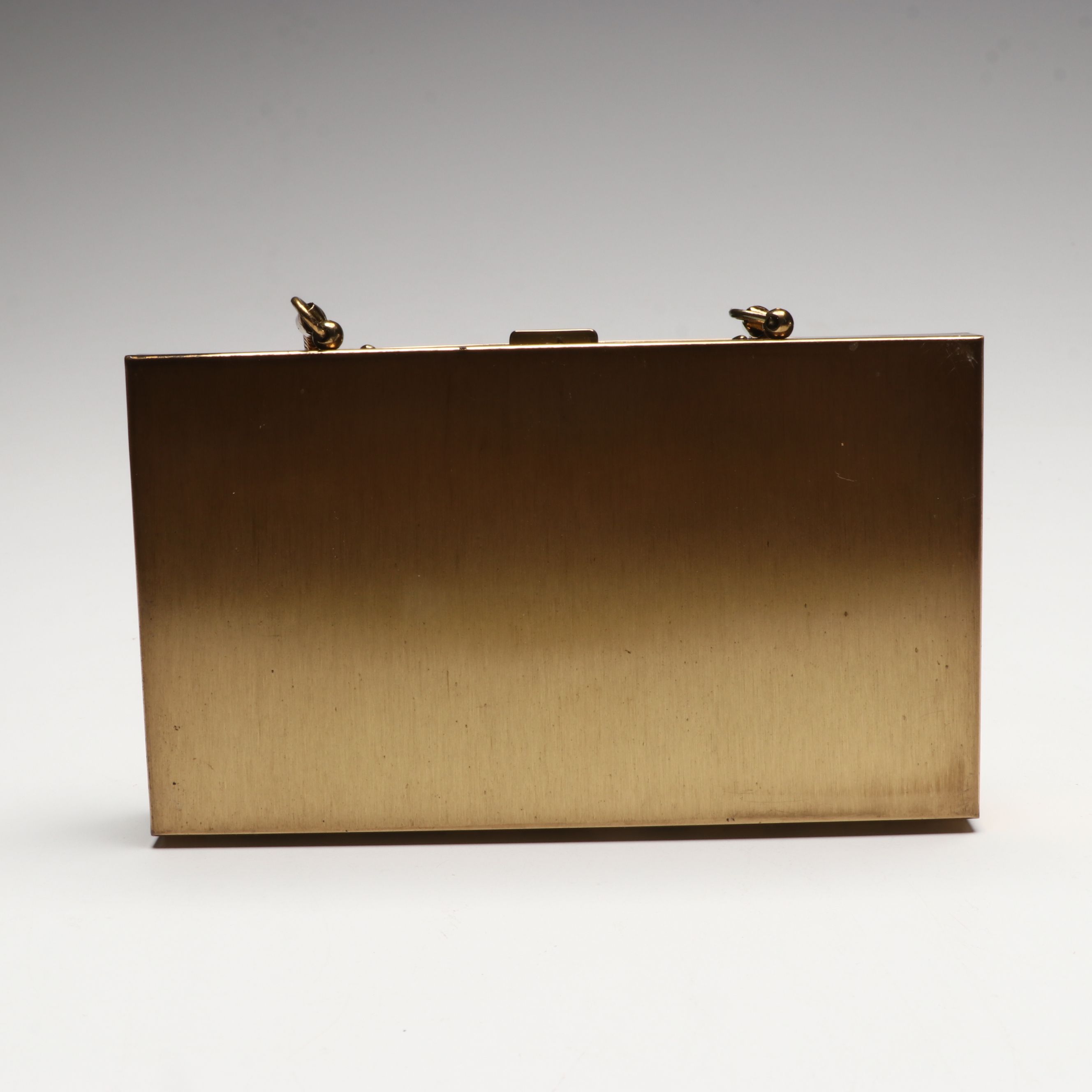 Mother-of-Pearl and Gilt Accented Minaudière