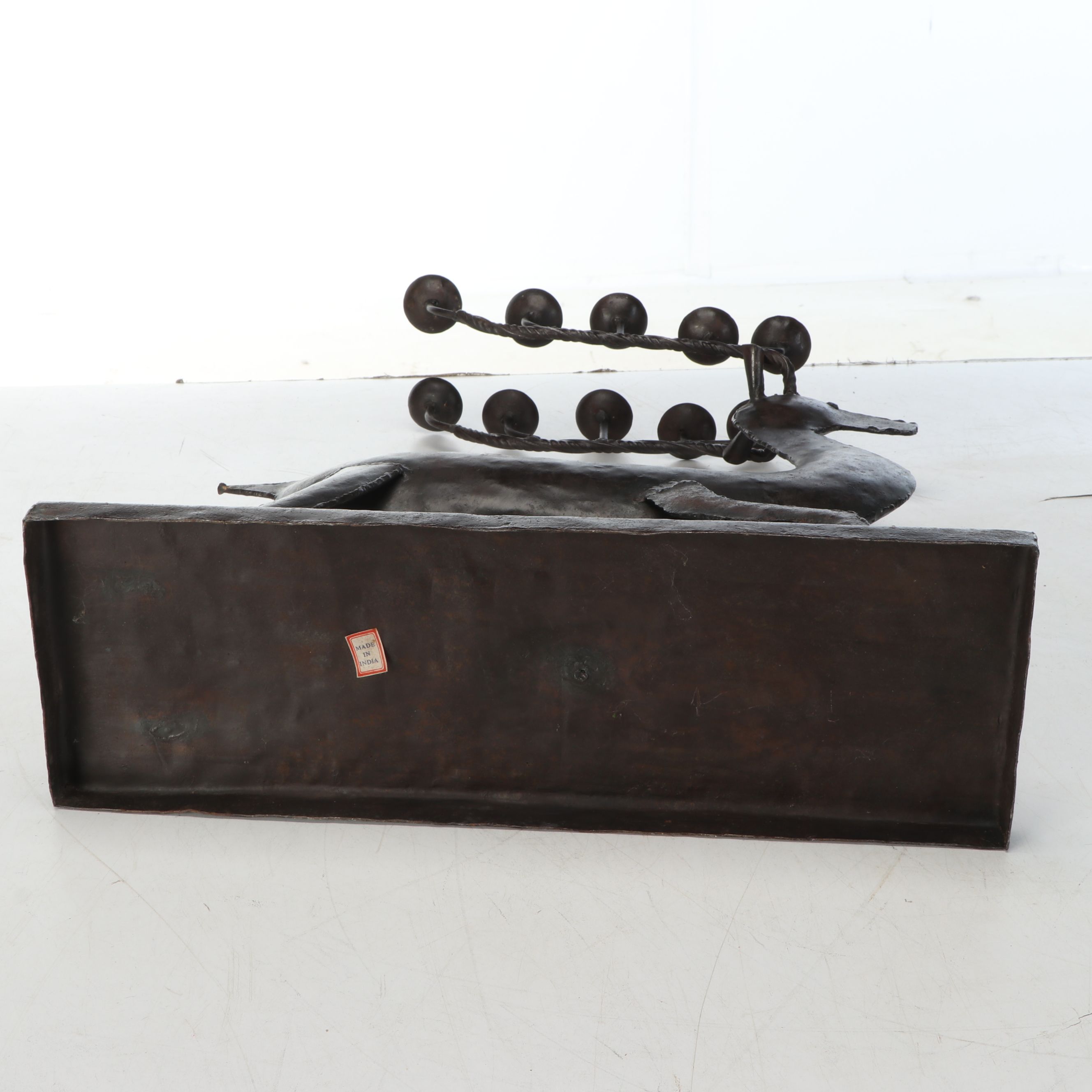 Cast Metal Reindeer Candelabra, Wooden Lantern, and More Winter Décor