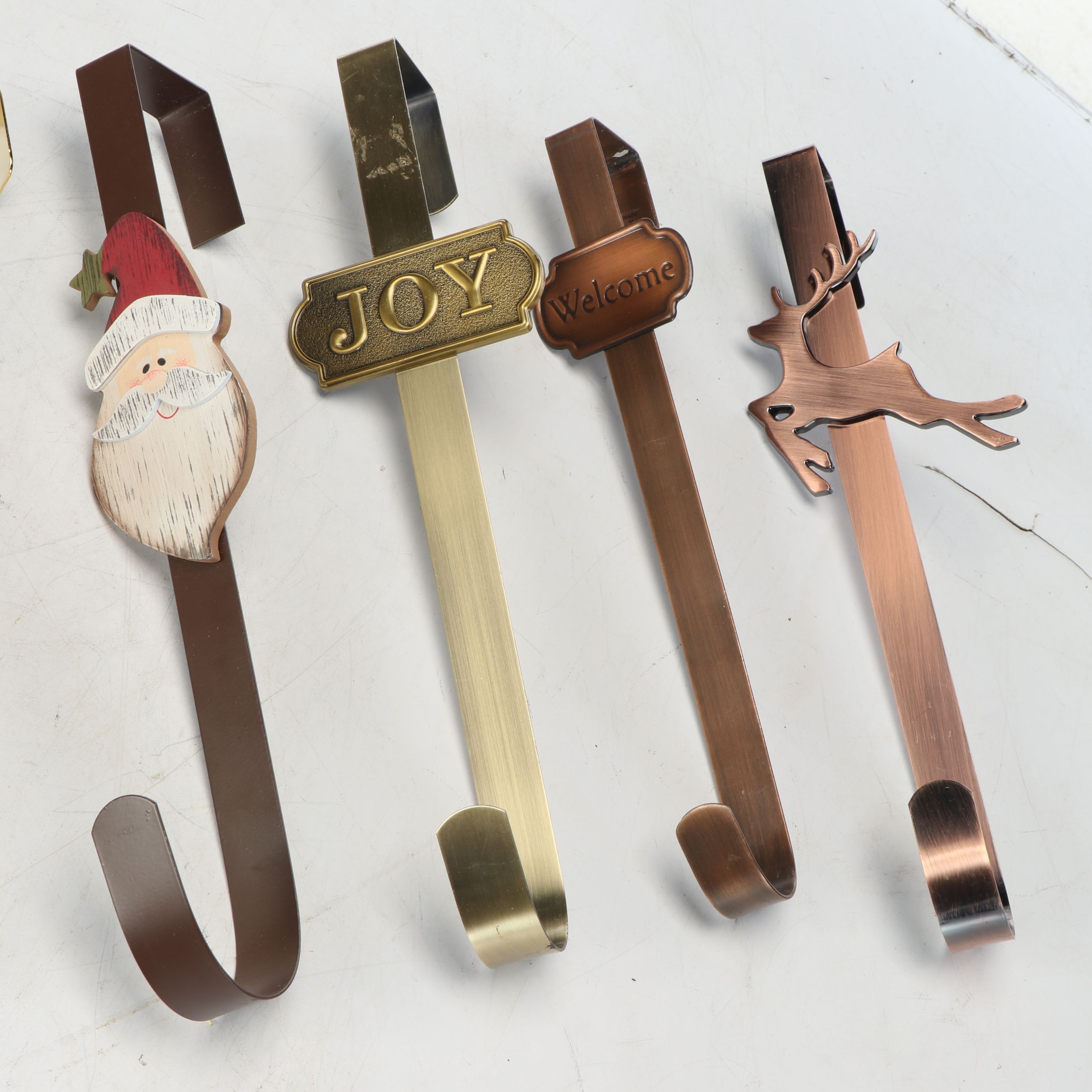 Cast Metal Reindeer Candelabra, Wooden Lantern, and More Winter Décor