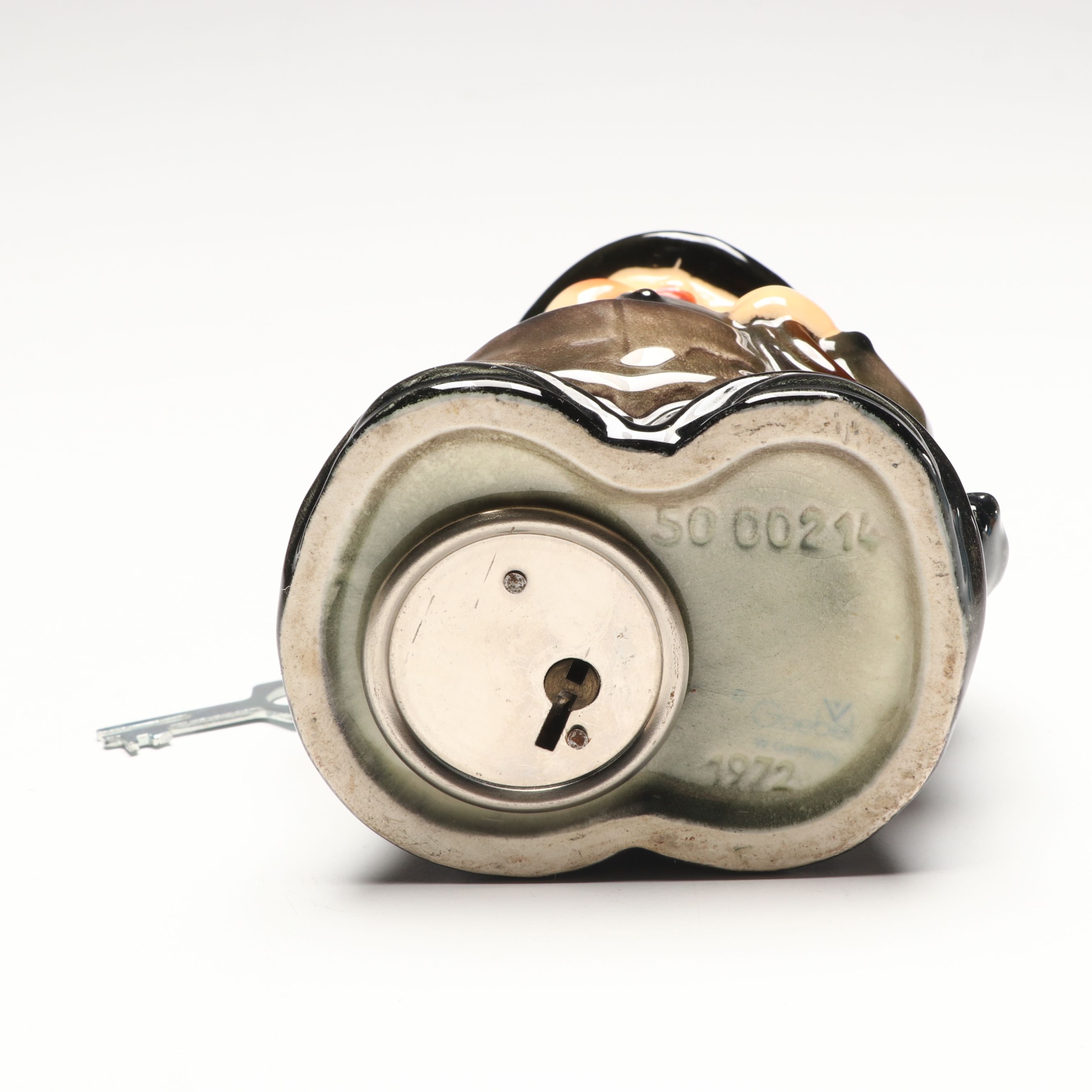 Goebel "Irish Chimney Sweep" Bank with "Mr. Dancer" Leprechaun Decanter