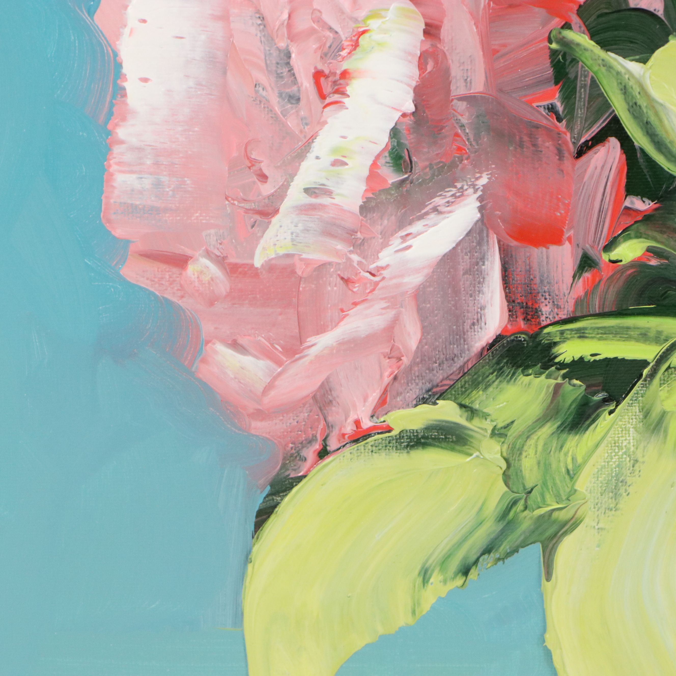 José M. Lima Oil Painting of Flower Arrangement, 2026