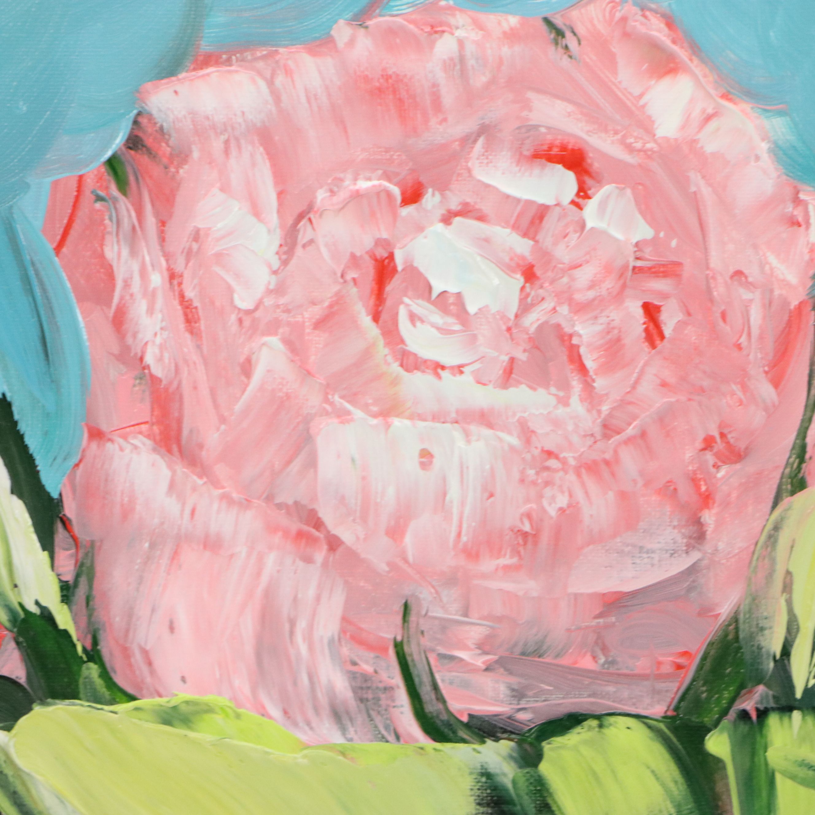 José M. Lima Oil Painting of Flower Arrangement, 2026