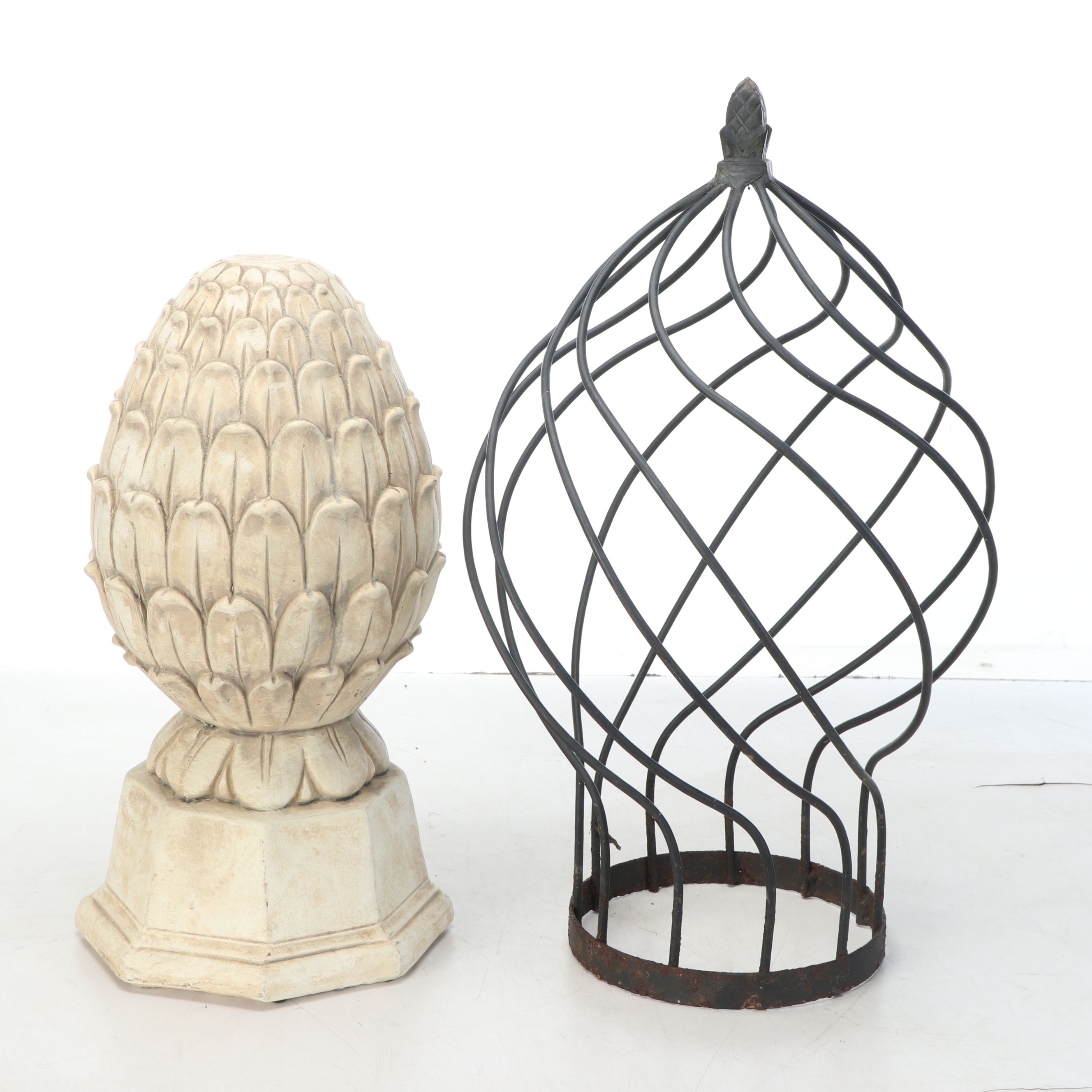 Ceramic Vase and Handled Planters with More Home Décor