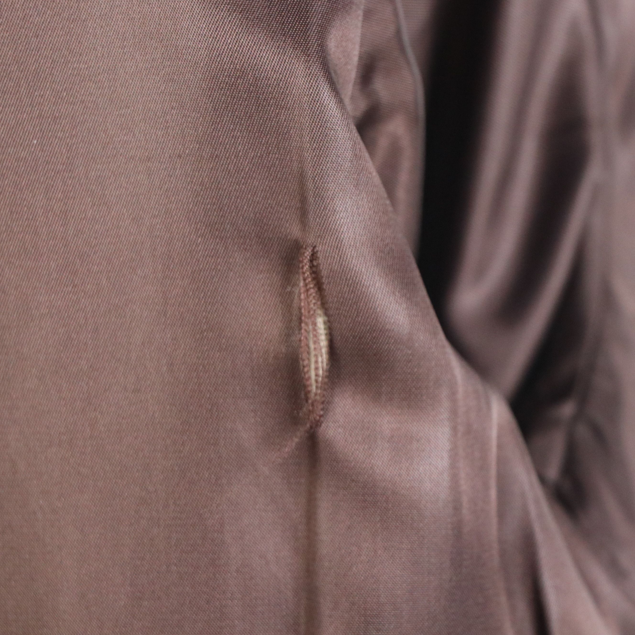 Chocolate Mink Fur Full-Length Coat with Narrow Mink Fur Scarf