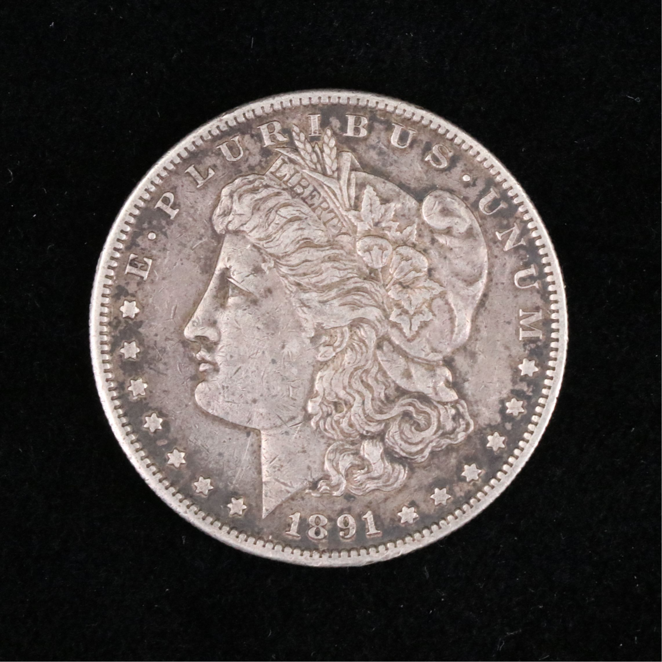 1891-S Morgan Silver Dollar