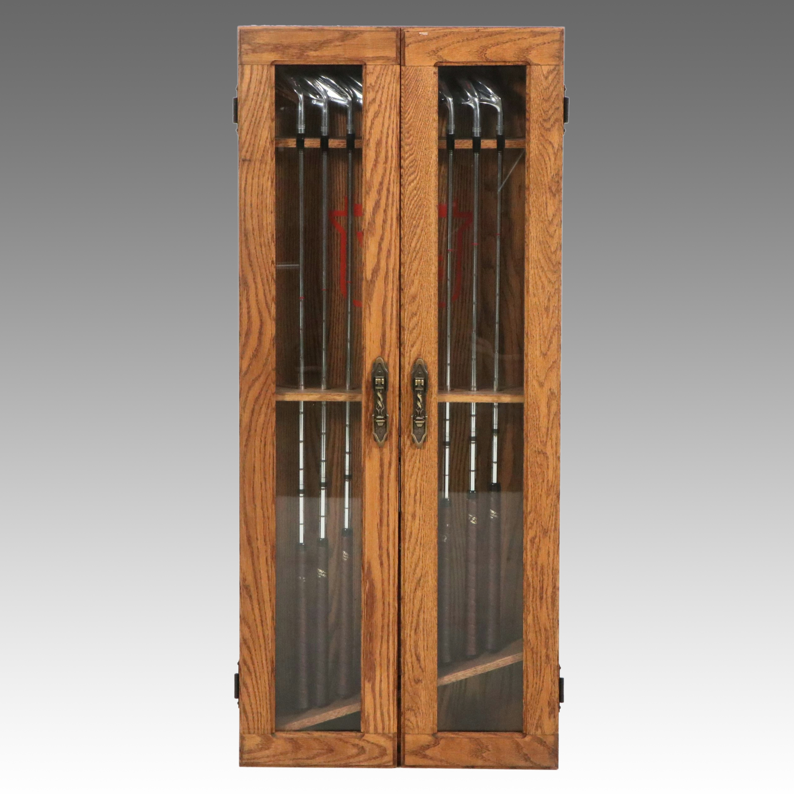 Wilson Dyna-Power II Golf Irons with Pitching Wedge in Display Case