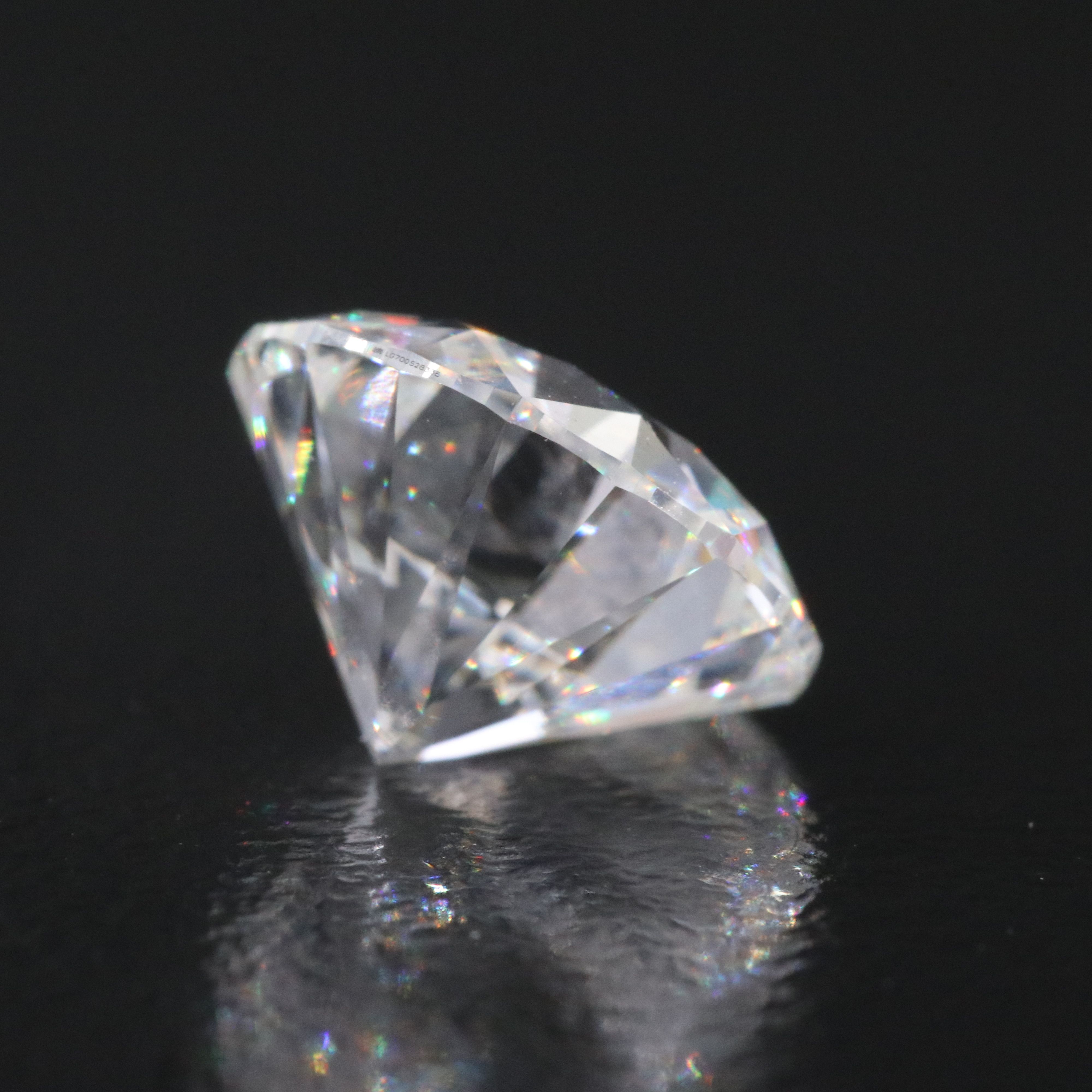 Loose 2.96 CT Lab Grown Diamond with IGI Report