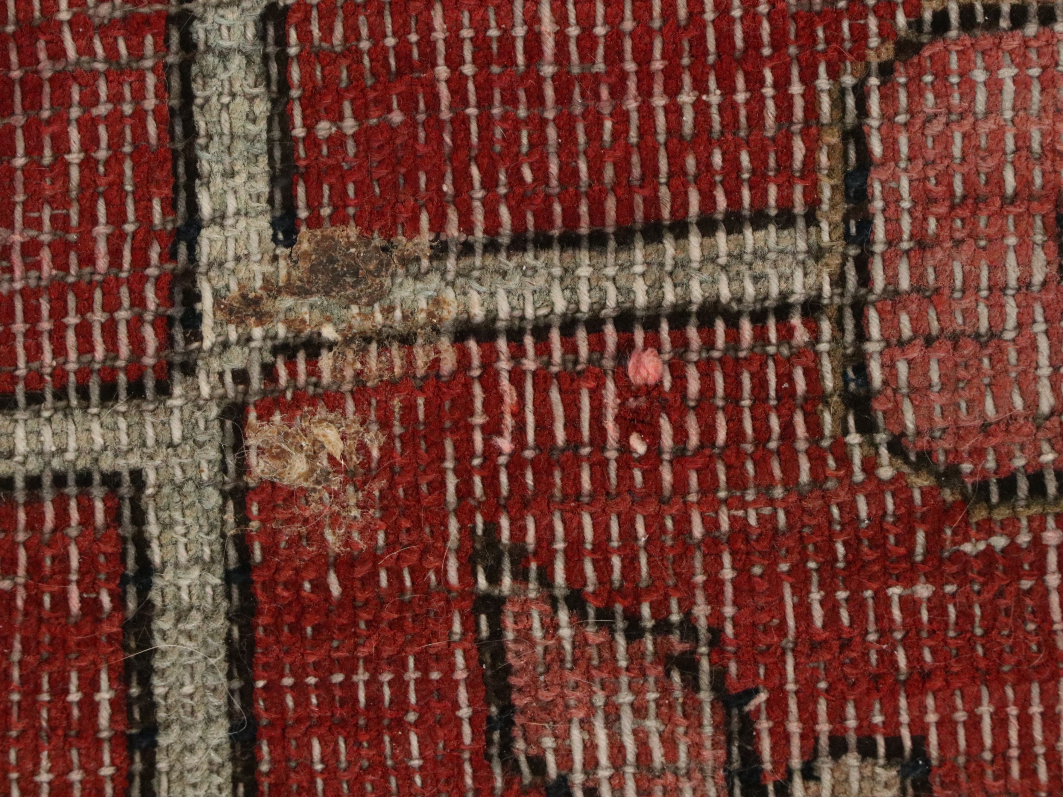 9'9 x 14' Hand-Knotted Persian Heriz Room-Sized Rug