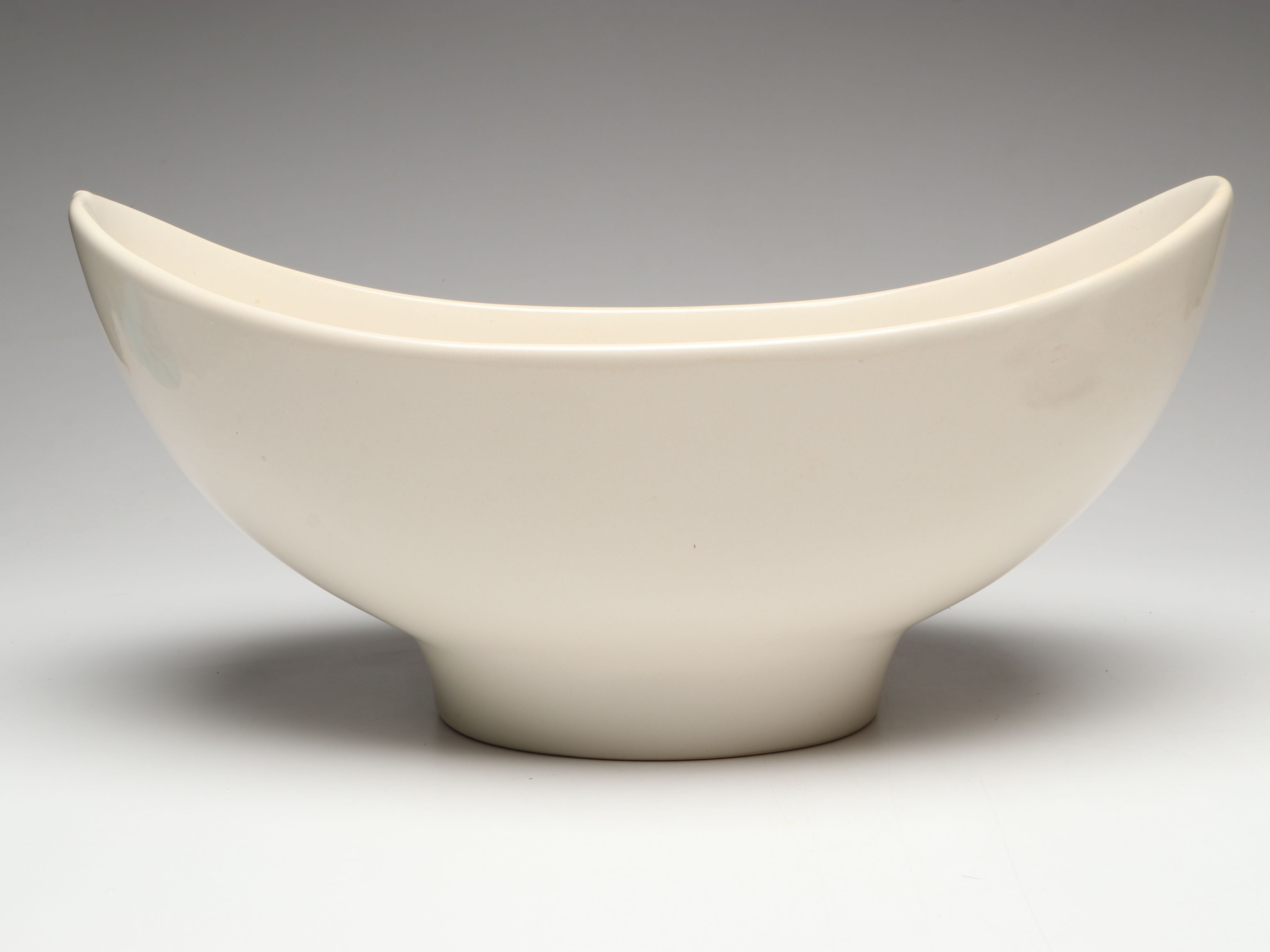 Mid Century Modern Style Centerpiece Bowl with Other Ceramic Serveware