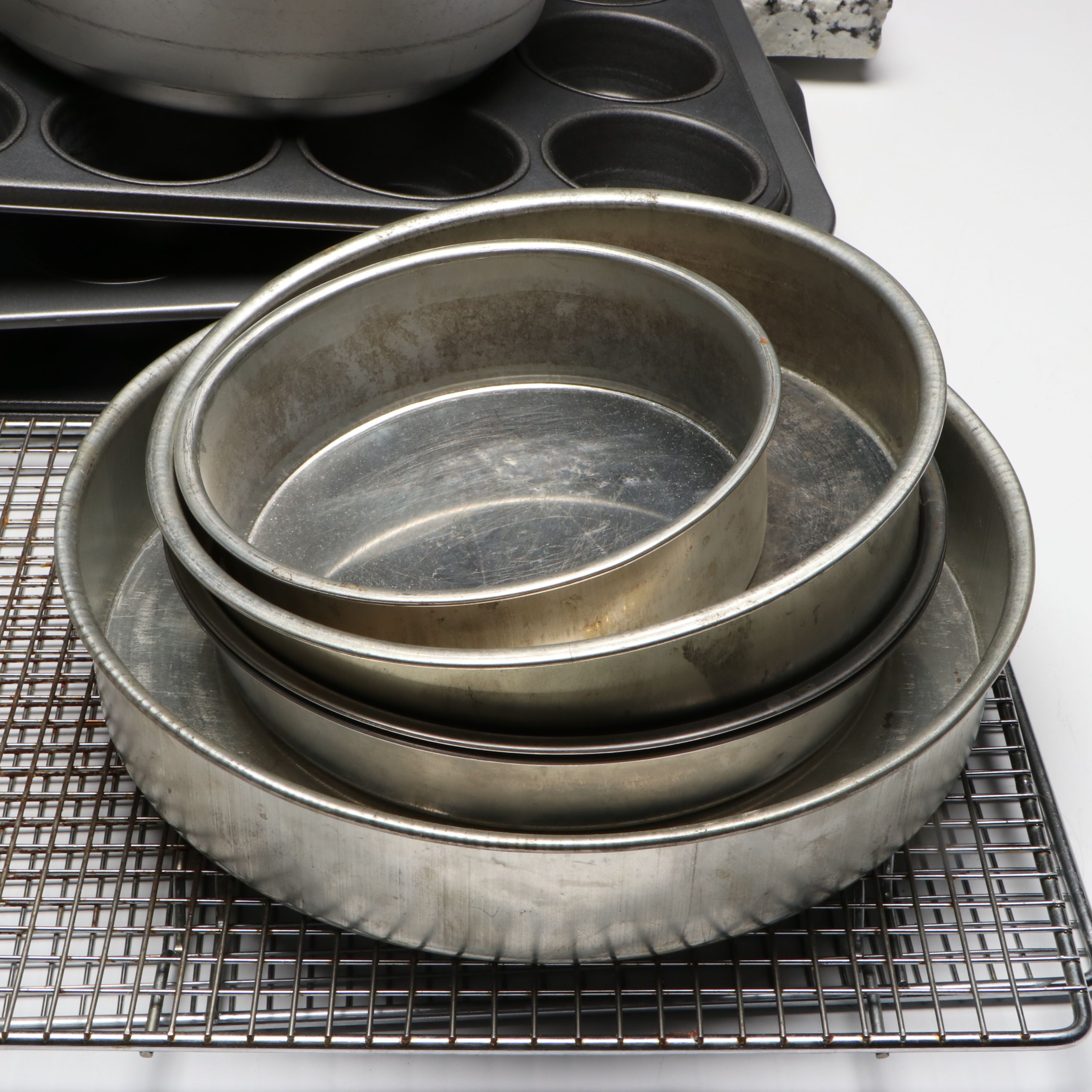 All-Clad Mini Stainless Cocotte Pots with Calphalon Cupcake Pan, More Bakeware