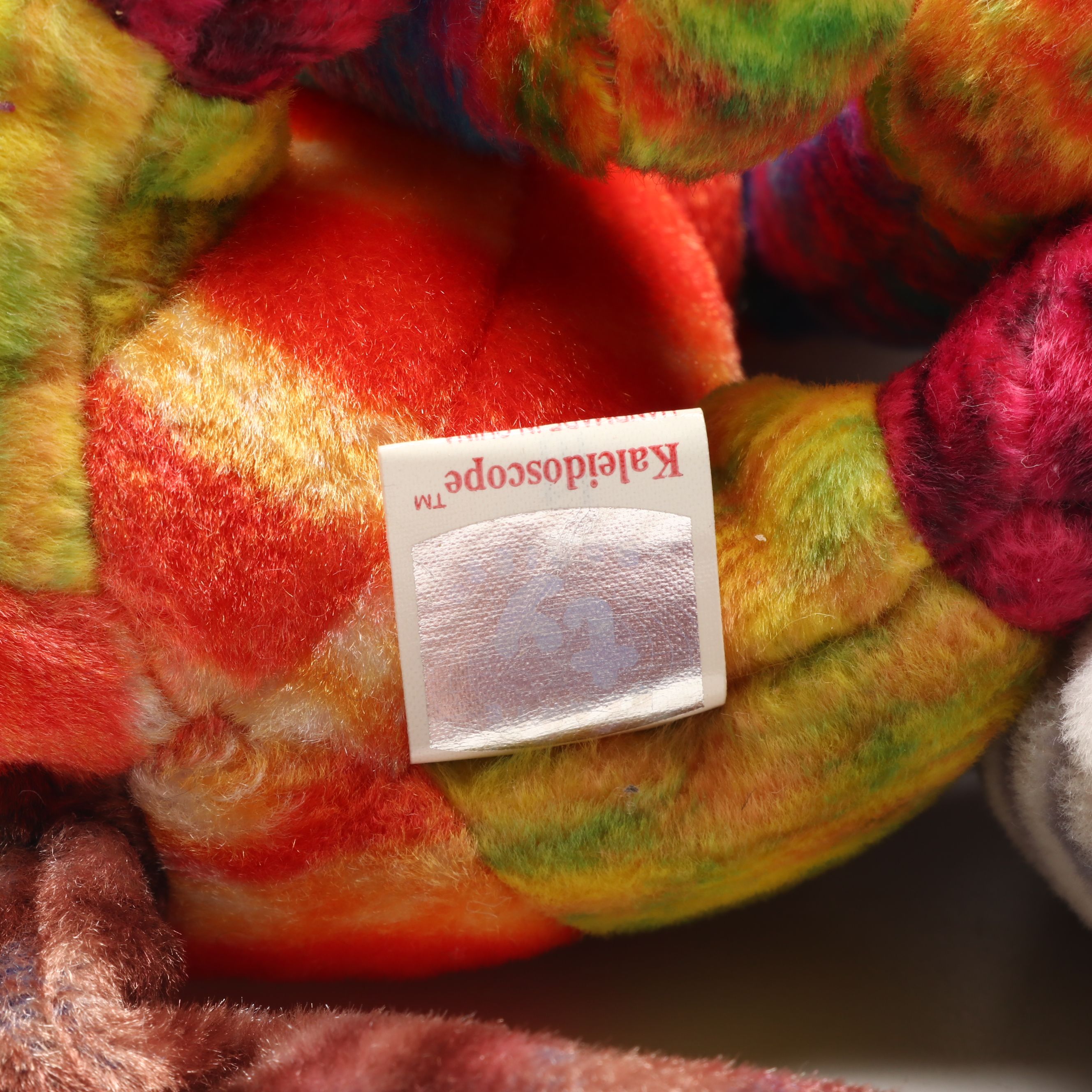 Assortment of Beanie Babies Featuring "Kaleidoscope" and "Rabbit"
