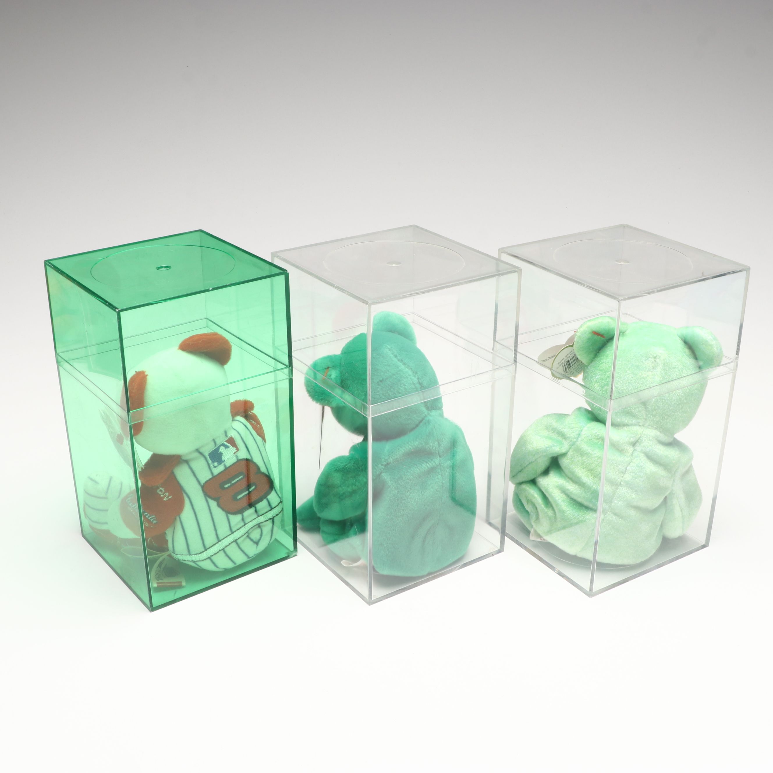 Assortment of Beanie Babies Featuring "Kaleidoscope" and "Rabbit"