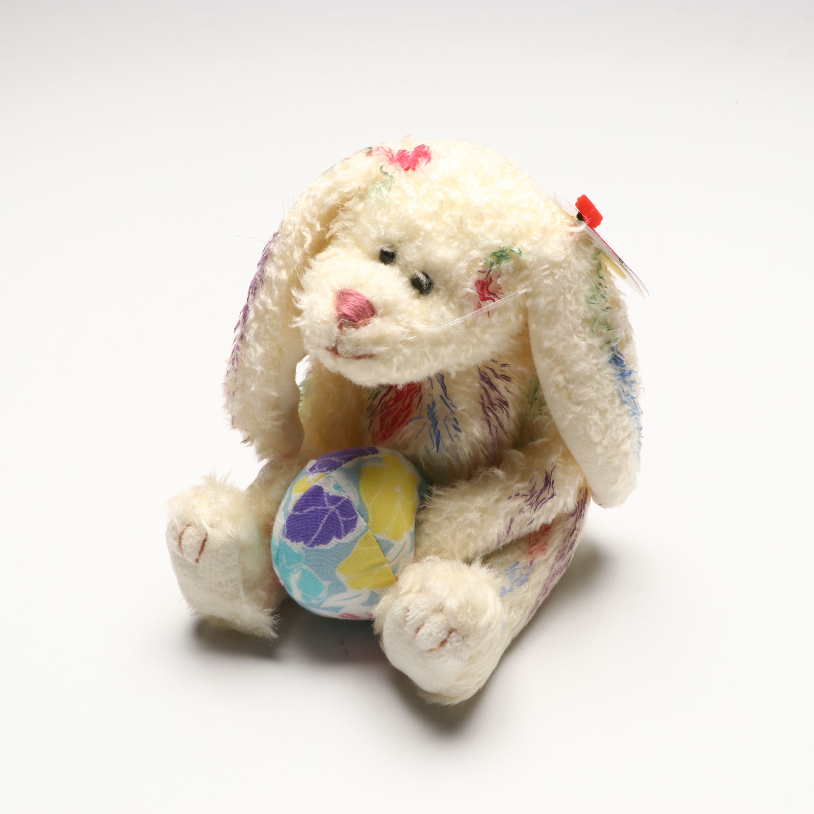 Assortment of Beanie Babies Featuring "Kaleidoscope" and "Rabbit"