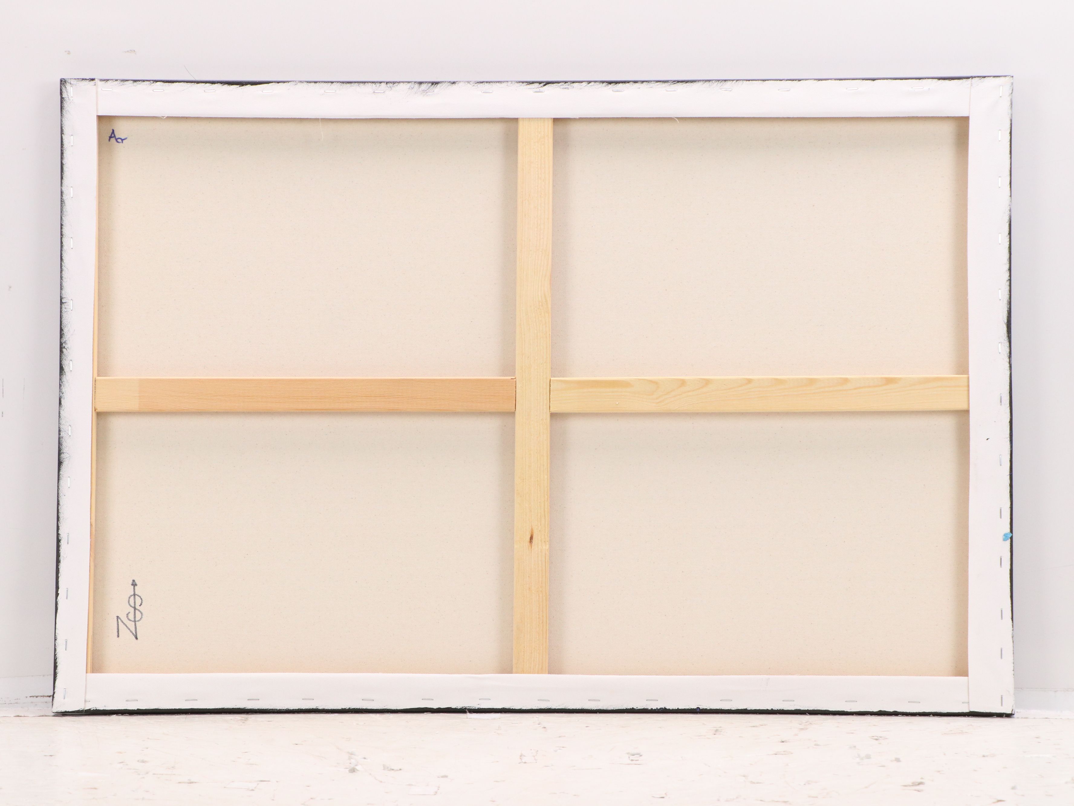 Neville Shenton Abstract Acrylic Painting