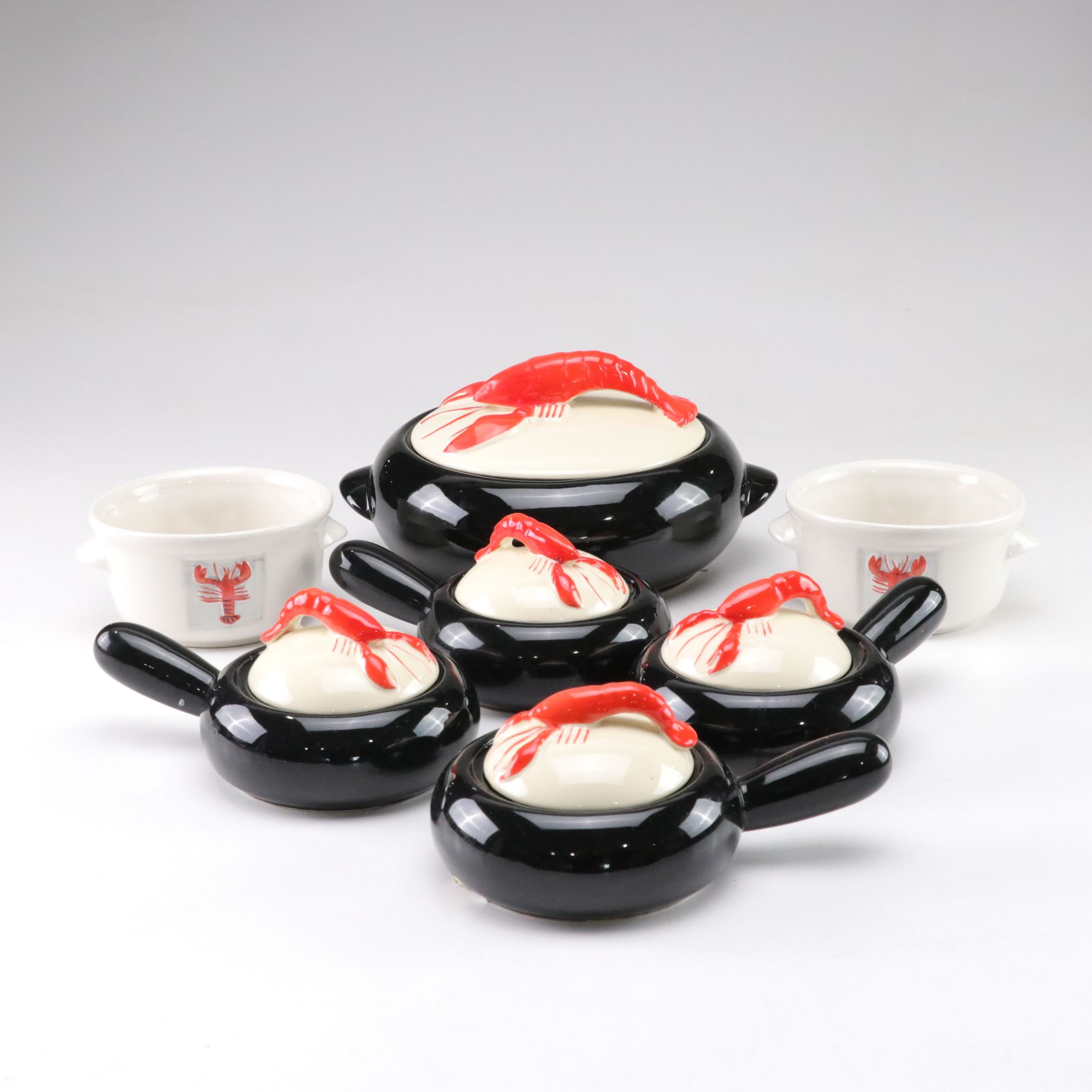 Kenwood Shawnee Lobster Casserole and Nantucket Soup Dishes