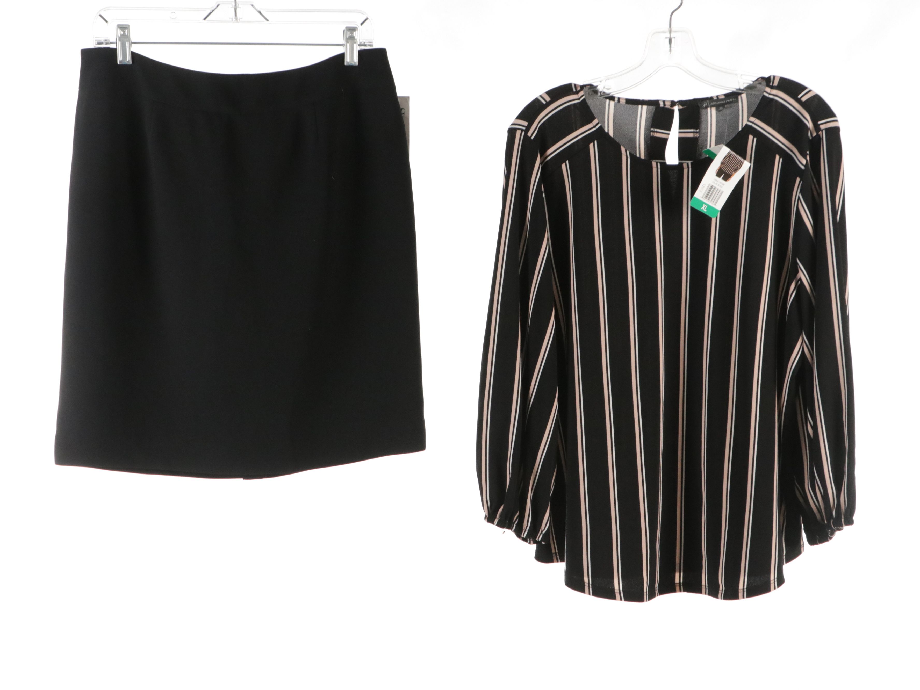 Adrianna Papell Long Sleeve Blouse, Cato Blazer, Ann Taylor Midi Dress and More