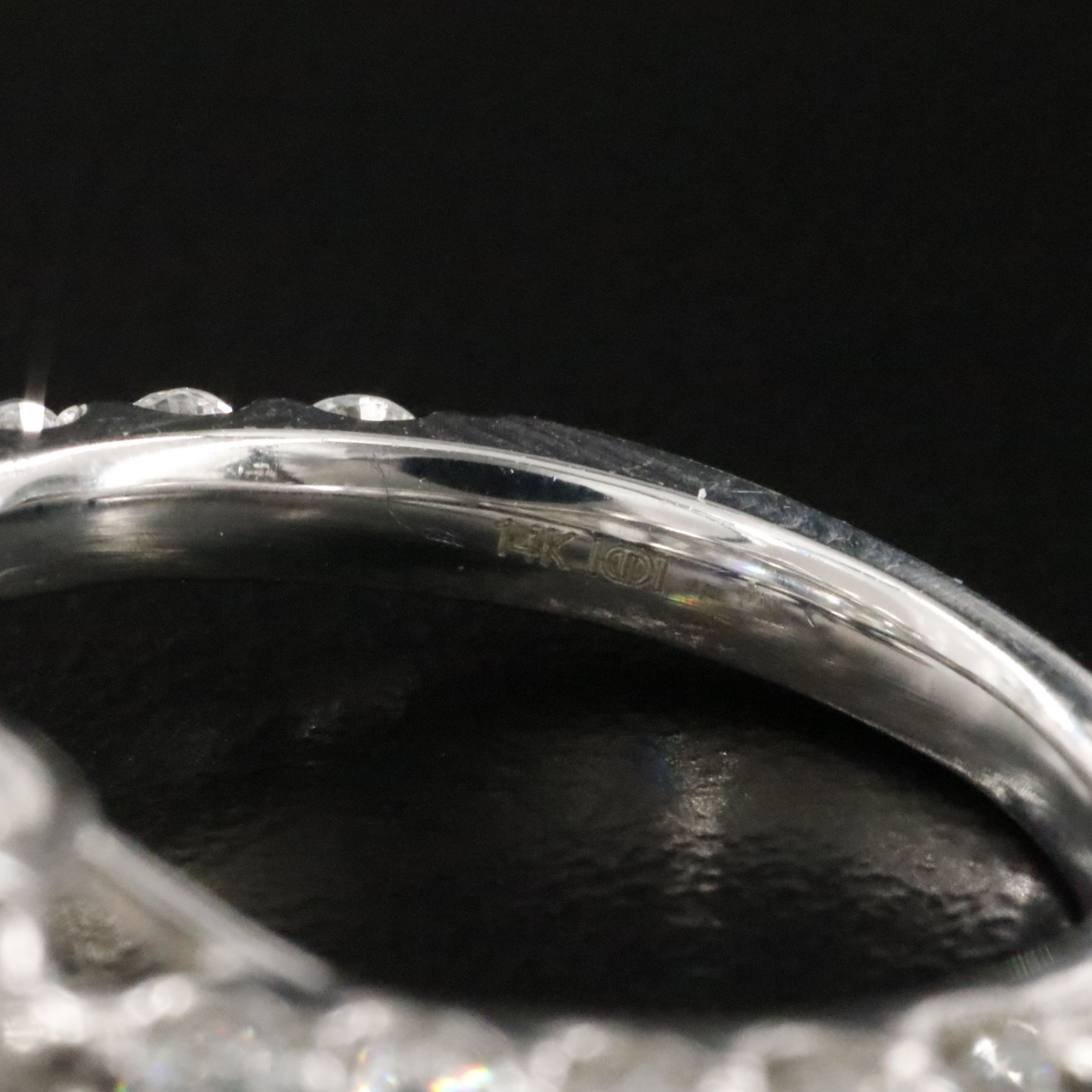 14K 7.14 CTW Lab Grown Diamond Ring