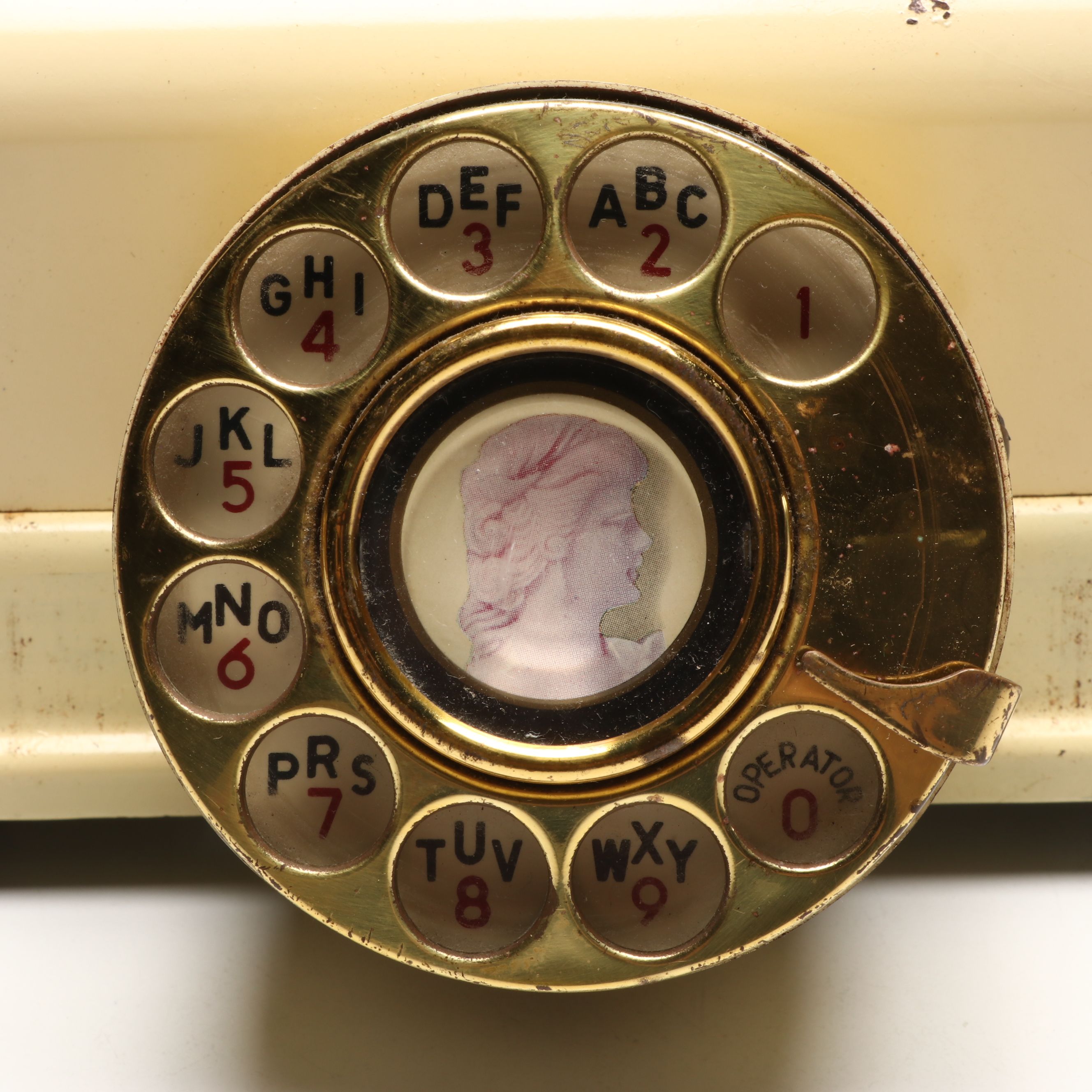 French Style Rotary Dial Telephone