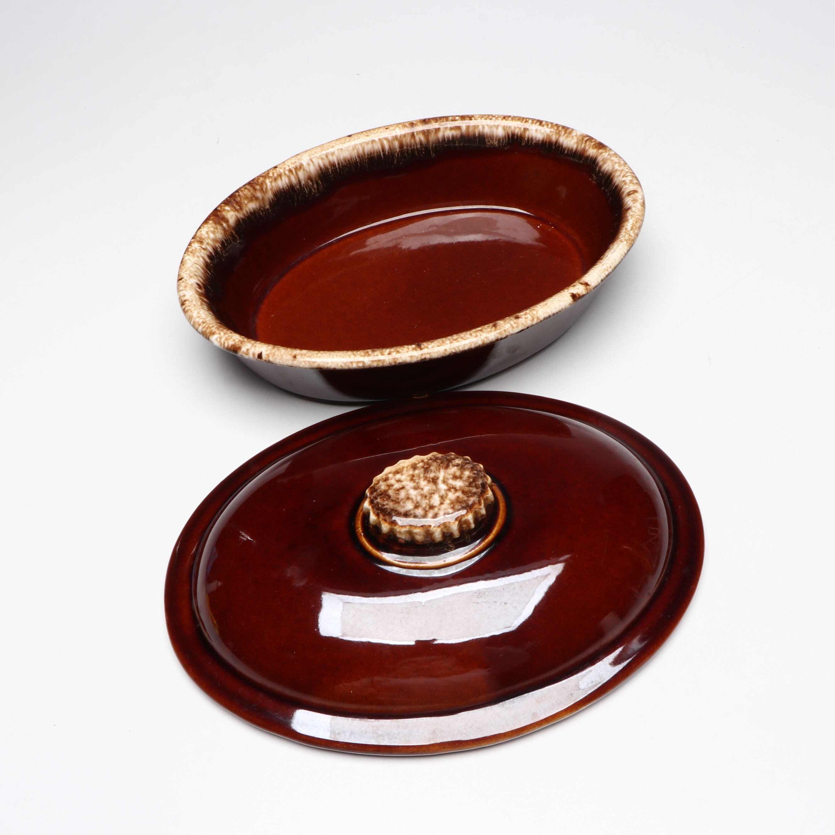 Marcrest and Other Stoneware Mixing Bowls with Deviled Egg Plate, More Bakeware