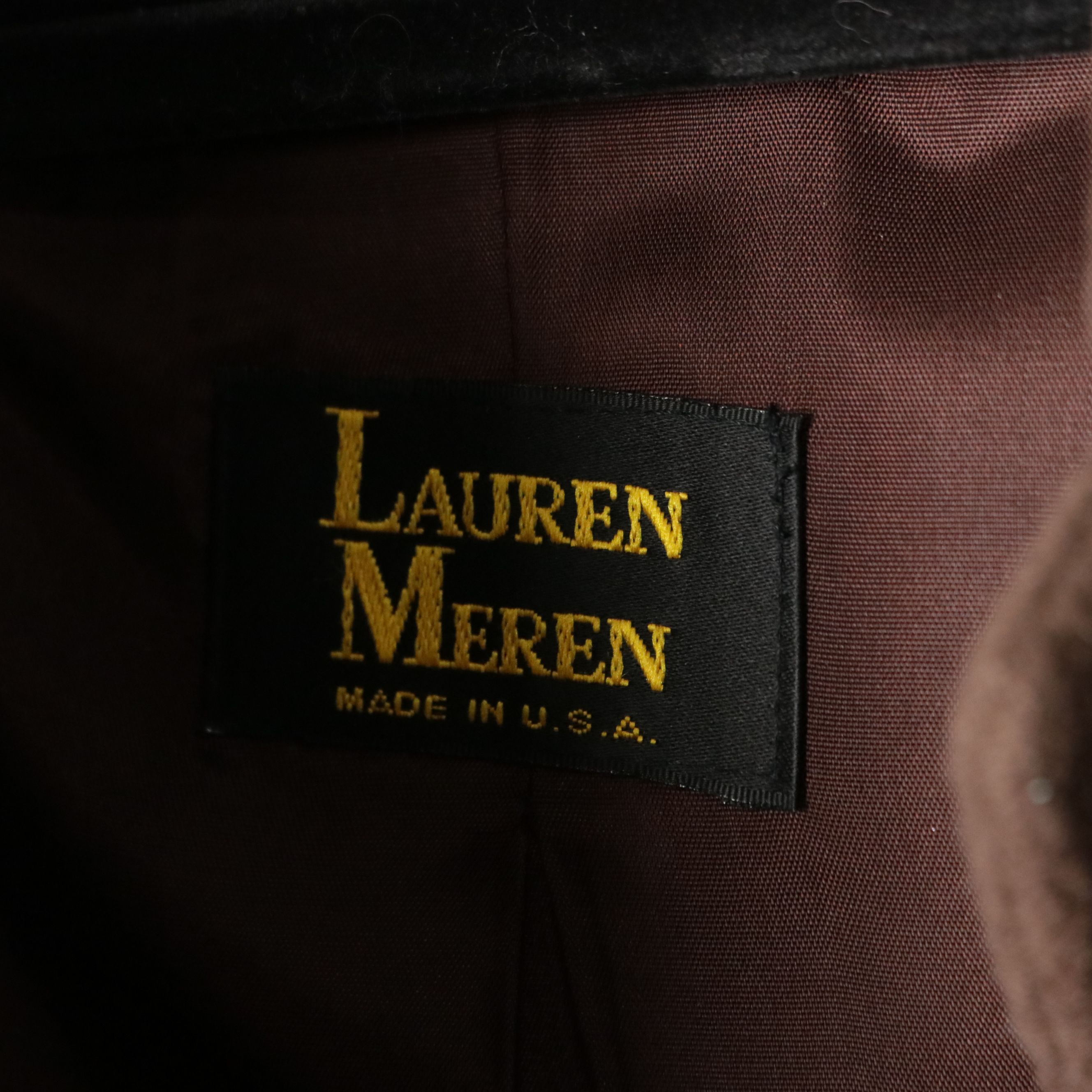 Brown and Red Wool Full-Length Button-Front Coats from Lauren Meren and More