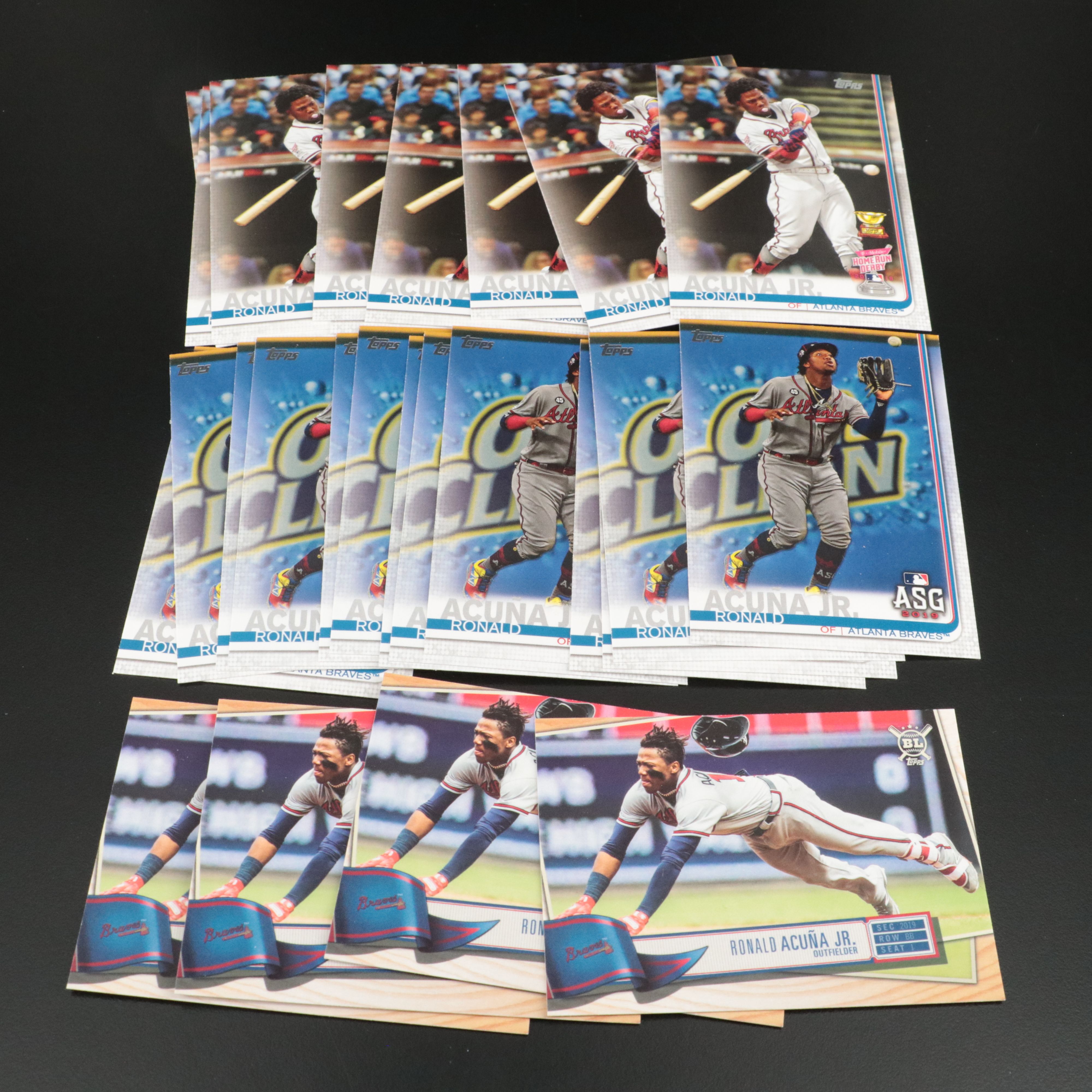 Ronald Acuna Jr. Baseball Cards Featuring Prospect, Insterts, and More 2017-2019