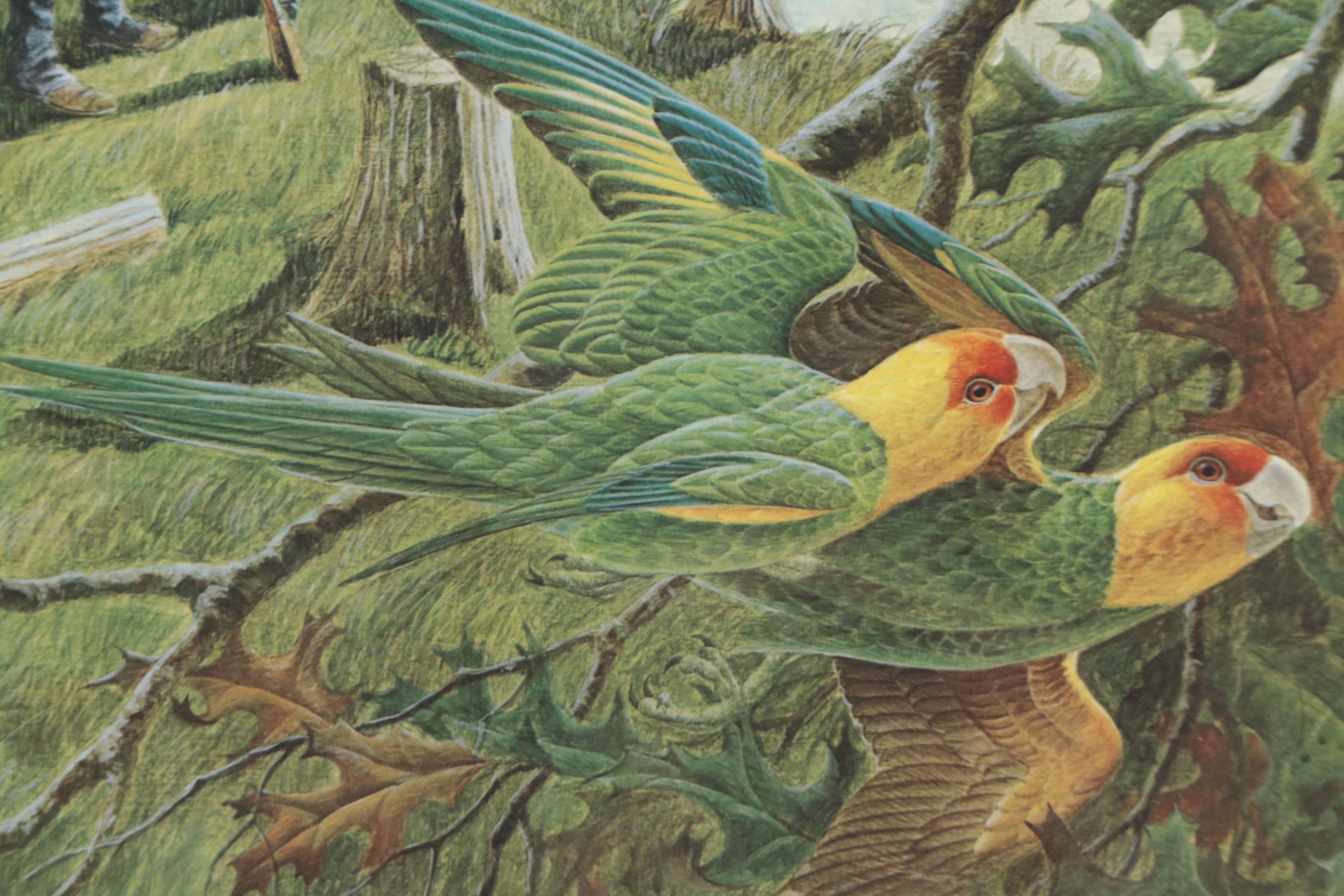 John A. Ruthven Offset Lithograph "Fort Hamilton"