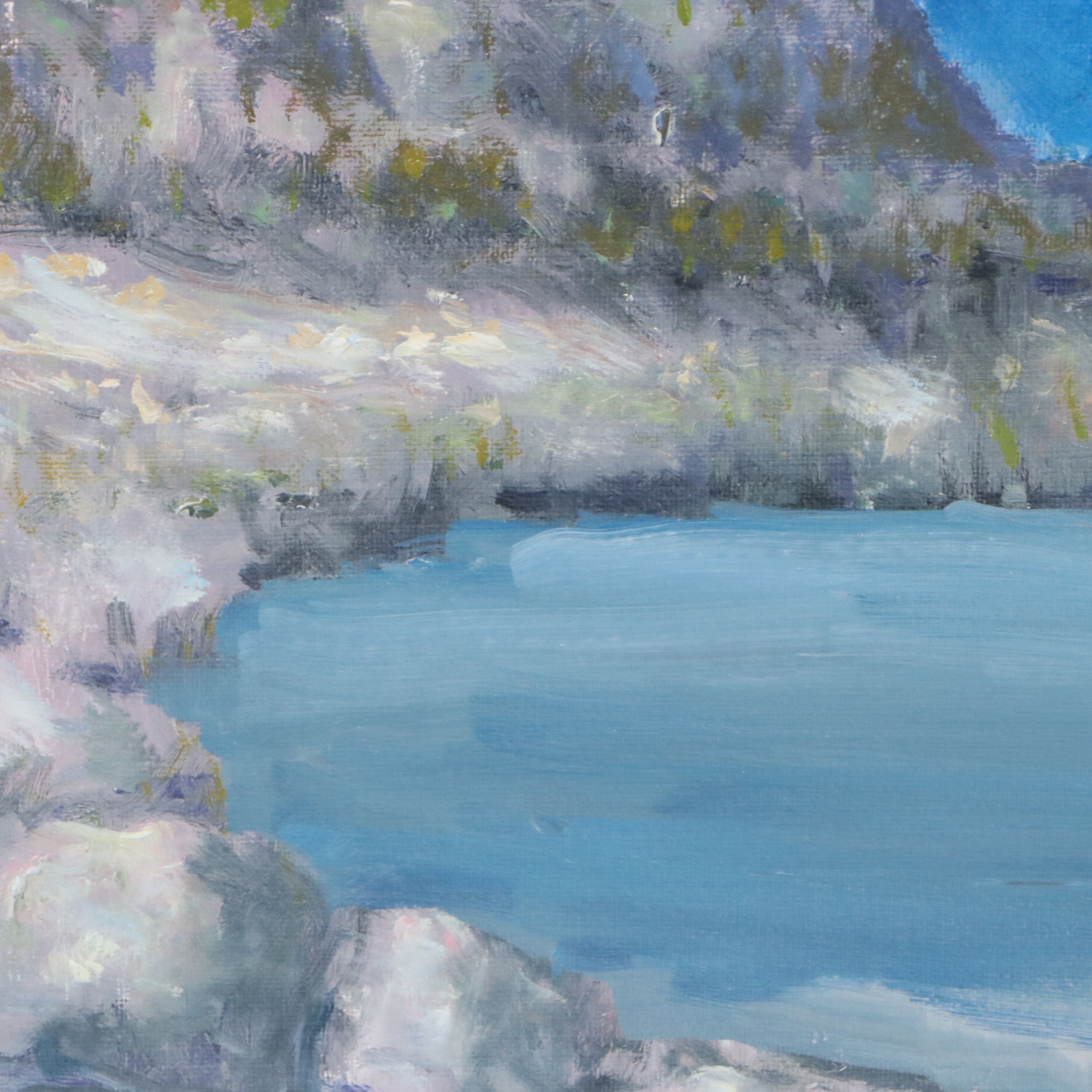 José M. Lima Oil Painting of Coastal Landscape, 2026